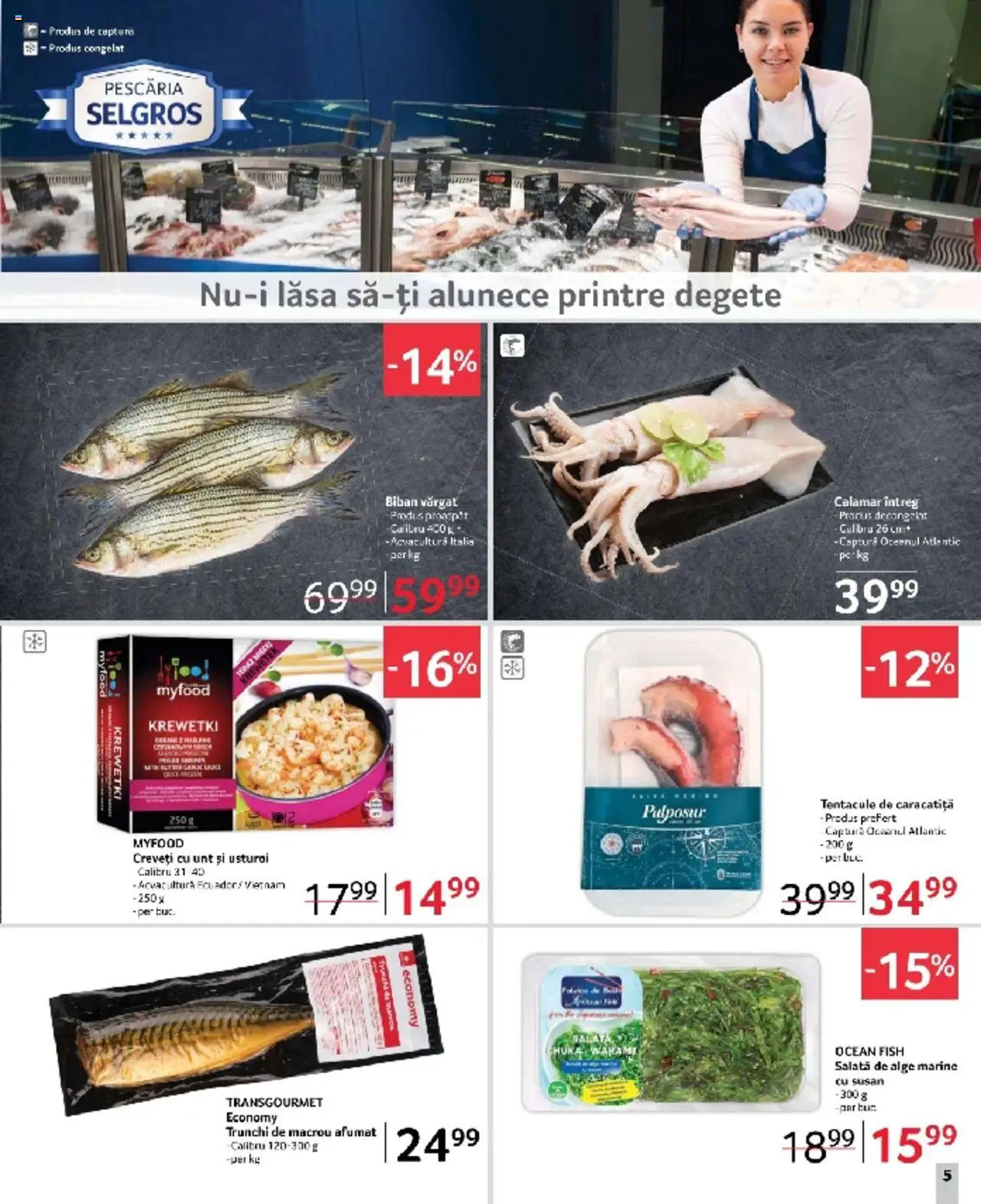 Catalog Selgros 7 - 20 Martie 2025 | Pagina 5 | Produse: Unt, Salată, Usturoi