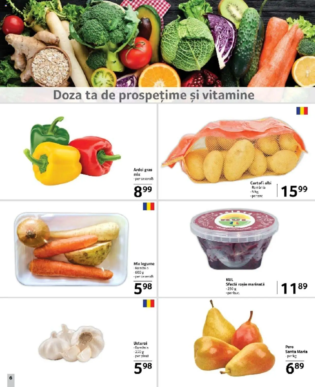 Catalog Selgros 7 - 20 Martie 2025 | Pagina 6 | Produse: Cartofi, Legume, Usturoi, Sfeclă