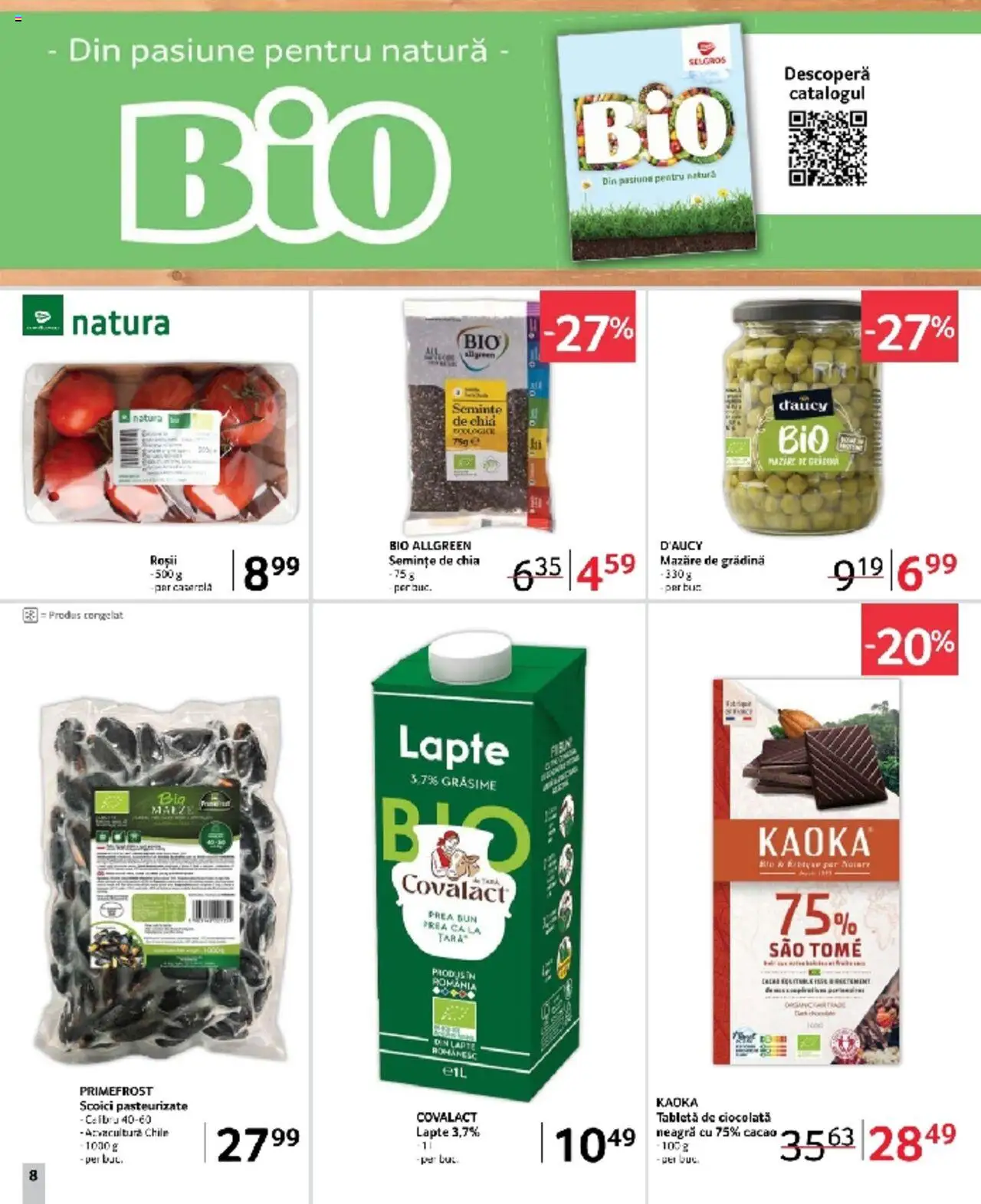 Catalog Selgros 7 - 20 Martie 2025 | Pagina 8 | Produse: Mazăre, Tabletă, Lapte, Cacao