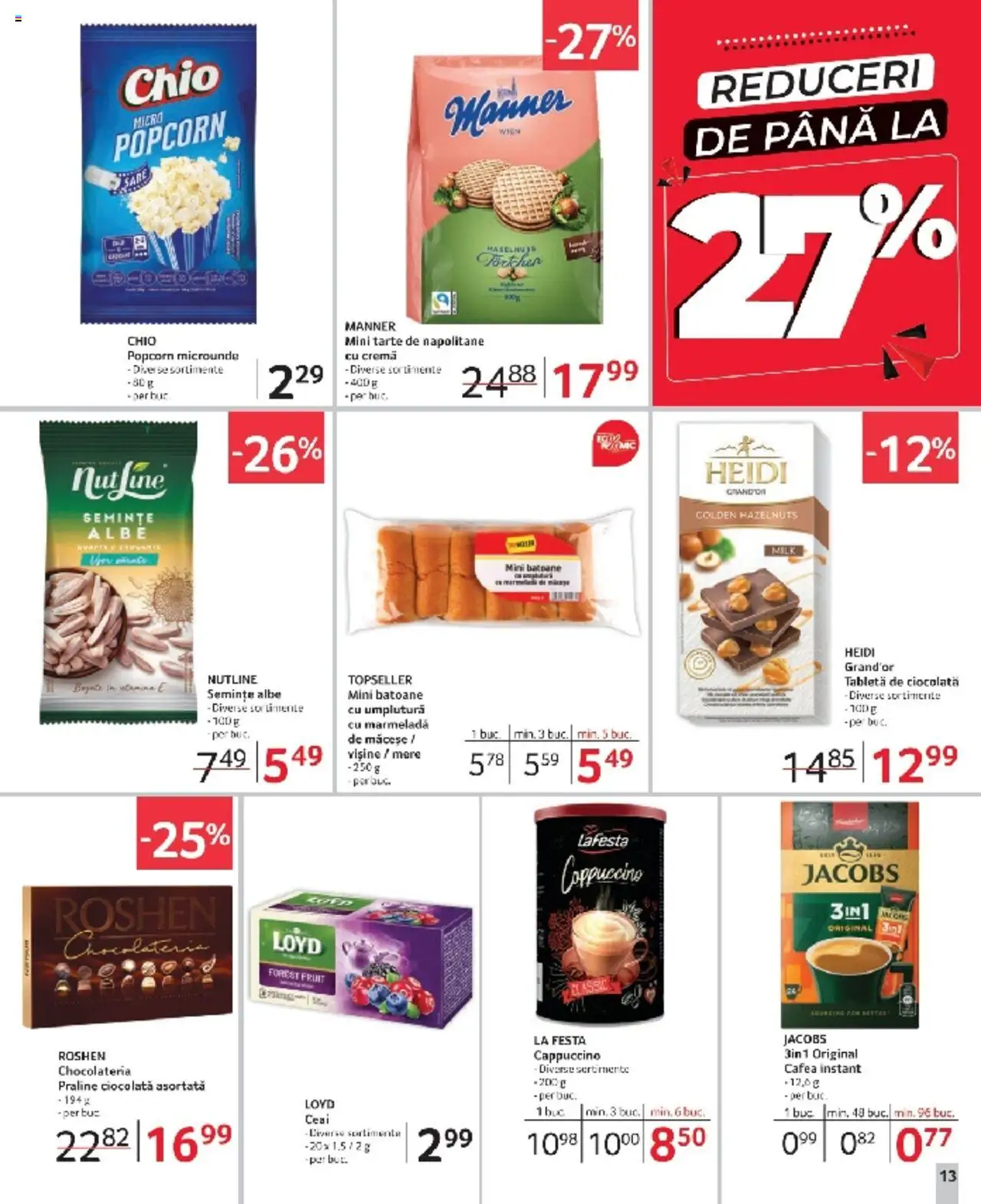 Catalog Selgros 7 - 20 Martie 2025 | Pagina 13 | Produse: Praline, Köpek çiti, Ciocolată, Ceai