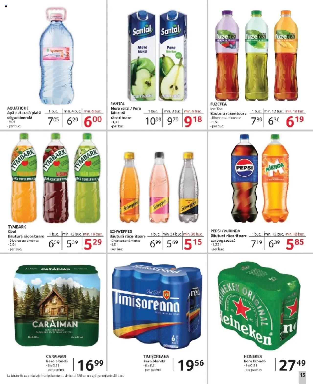 Catalog Selgros 7 - 20 Martie 2025 | Pagina 15 | Produse: Bere, Mere, Ice tea, Apă