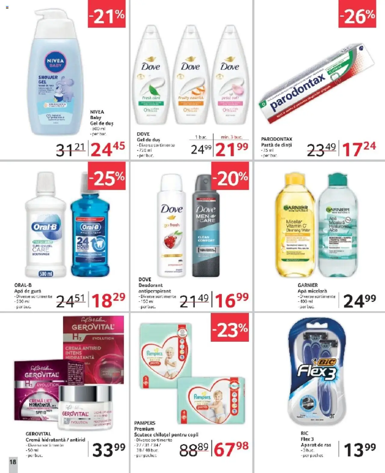 Catalog Selgros 7 - 20 Martie 2025 | Pagina 18 | Produse: Pomelo, Pastă de dinți, Apă de gură, Scutece