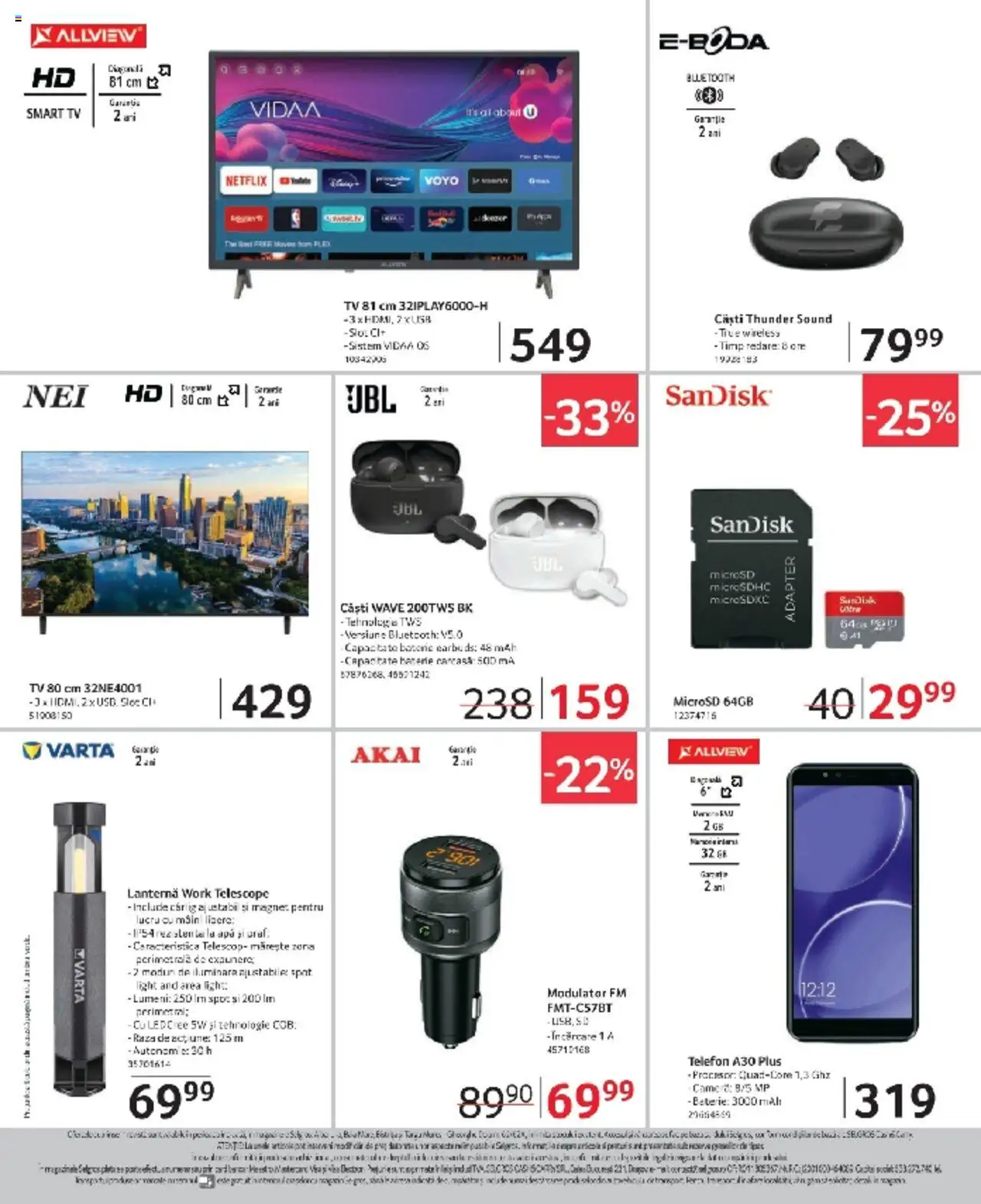 Catalog Selgros 7 - 20 Martie 2025 | Pagina 24 | Produse: Telefon, Căști, Baterie, Apă