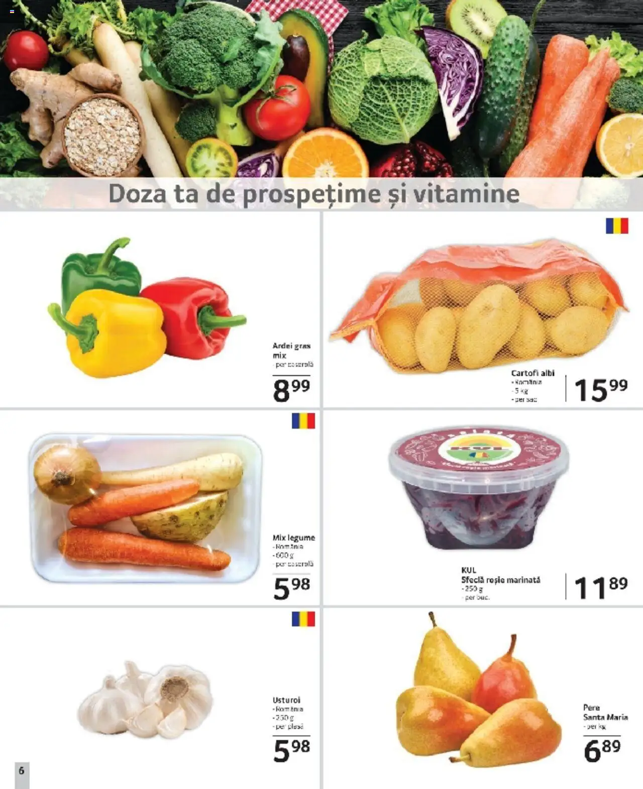 Catalog Selgros 7 - 20 Martie 2025 | Pagina 6 | Produse: Ardei, Cartofi, Usturoi, Sfeclă