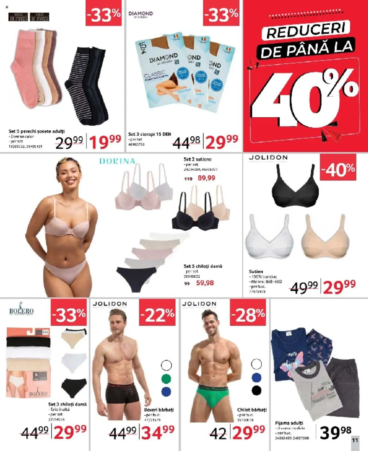Catalog Selgros 7 - 20 Martie 2025 | Pagina 11 | Produse: Chiloți, Sutien, Șosete, Boxeri
