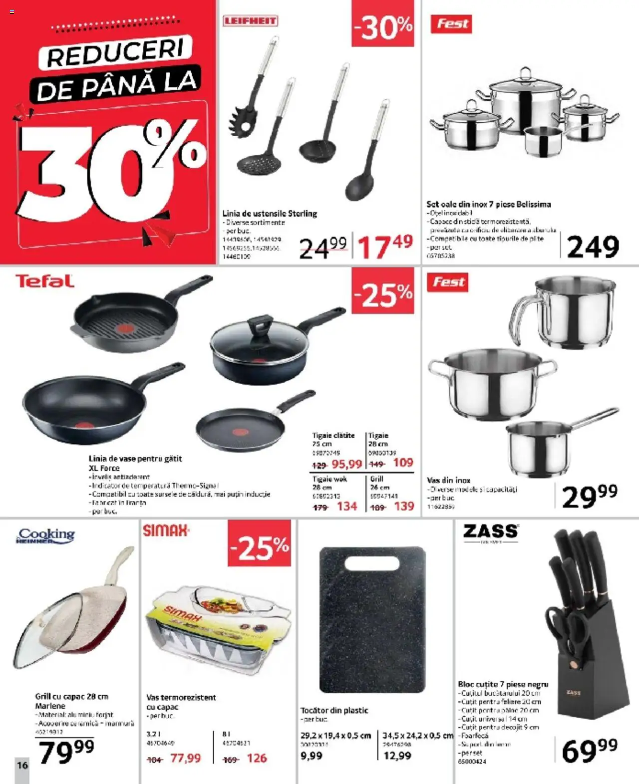 Catalog Selgros 7 - 20 Martie 2025 | Pagina 16 | Produse: Grill, Cuțit, Tocător, Pâine