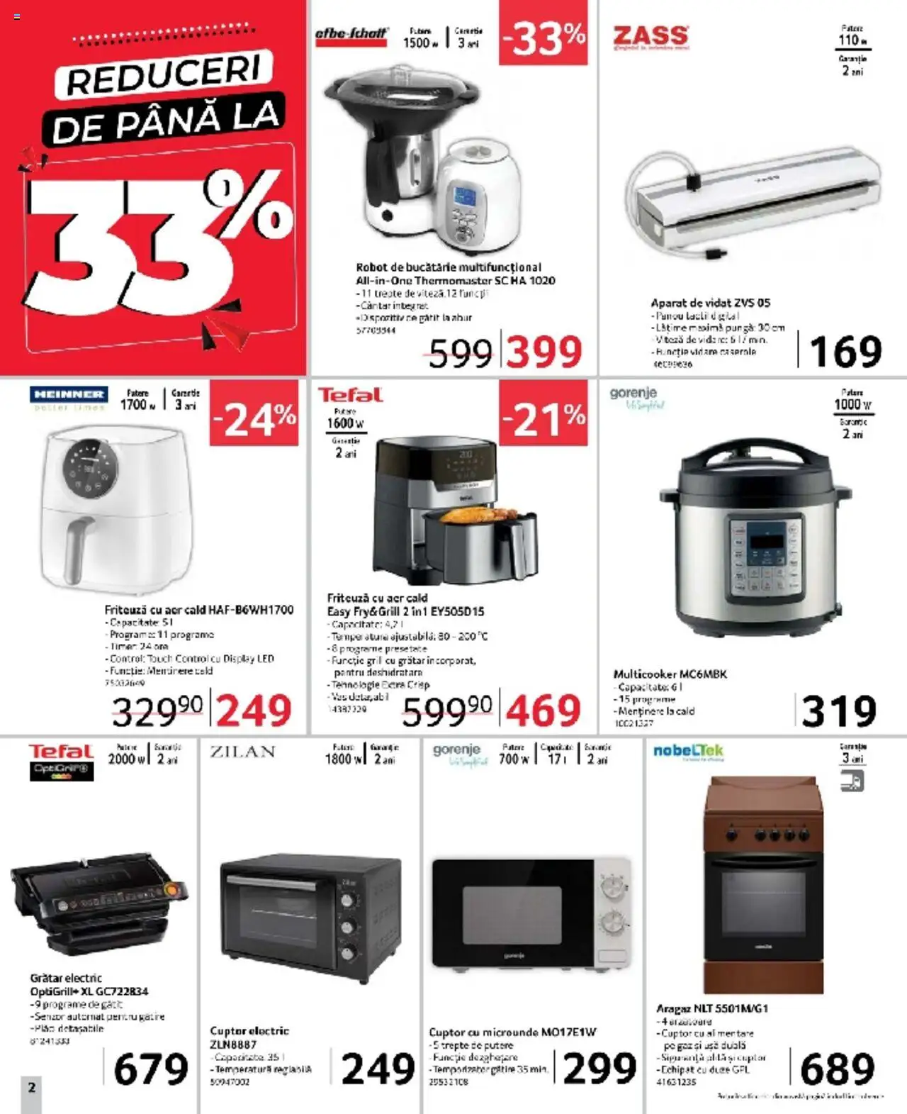 Catalog Selgros 7 - 20 Martie 2025 | Pagina 2 | Produse: Robot de bucătarie, Cuptor, Grătar, Babak