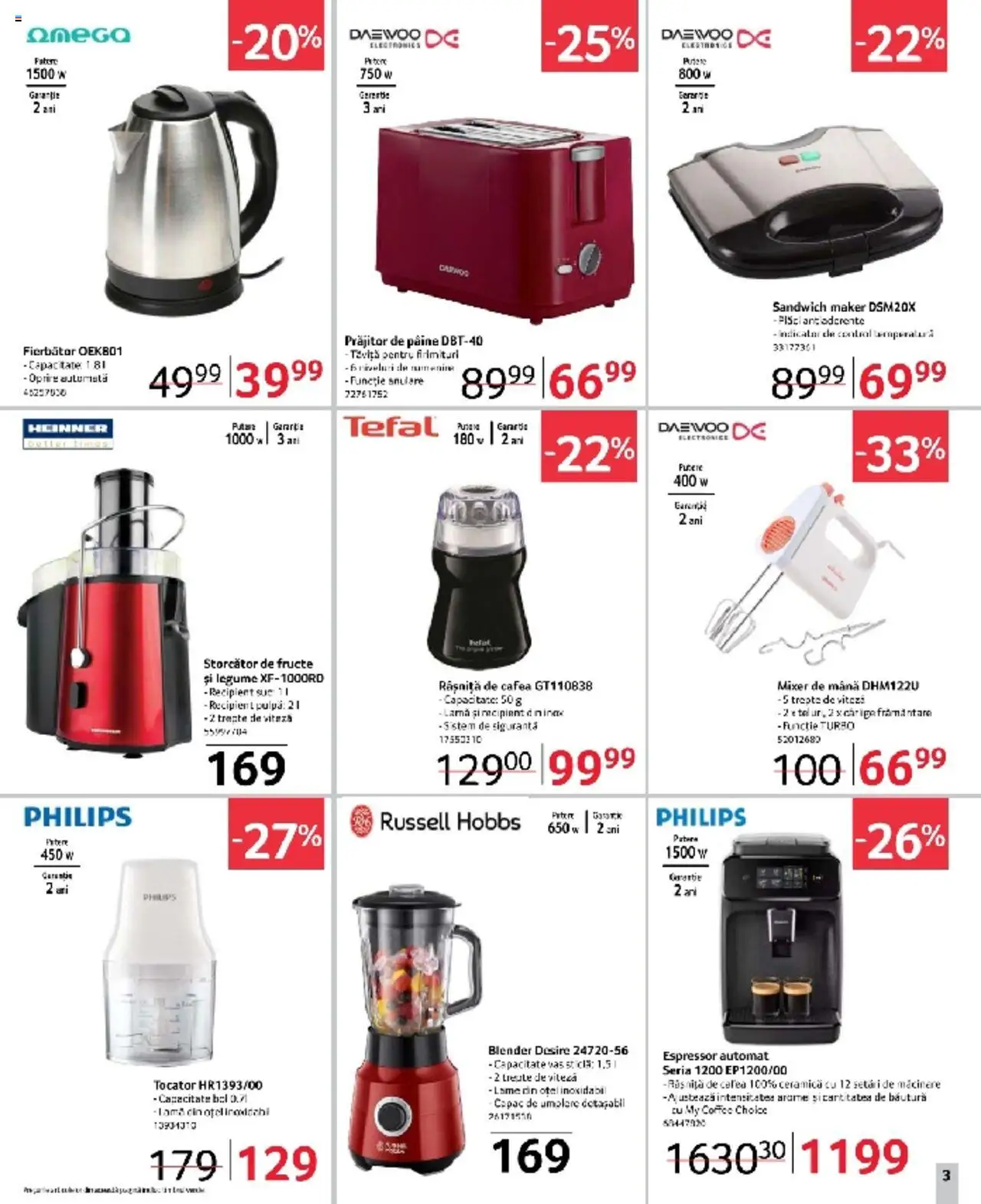 Catalog Selgros 7 - 20 Martie 2025 | Pagina 3 | Produse: Enginar, Mixer, Cafea, Fructe