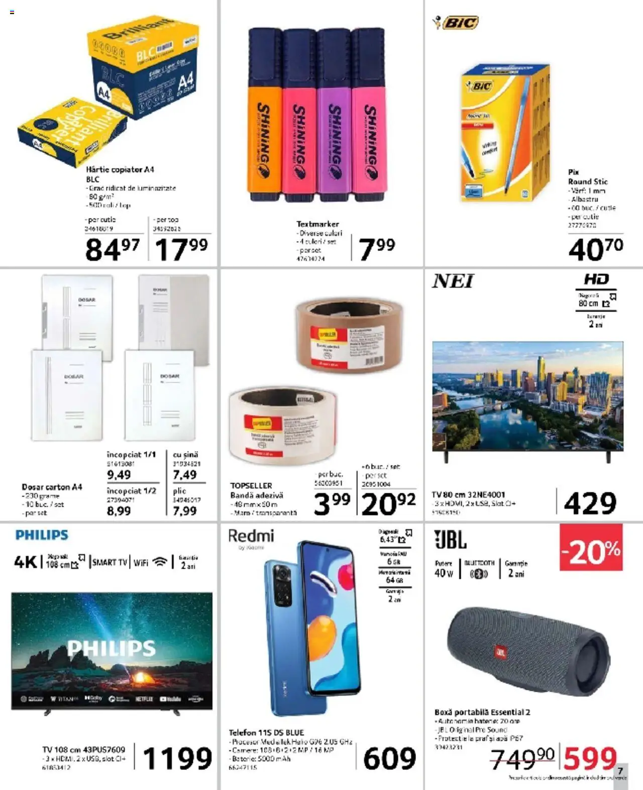 Catalog Selgros 7 - 20 Martie 2025 | Pagina 7 | Produse: Telefon, Cutie, Baterie, Boxă portabilă