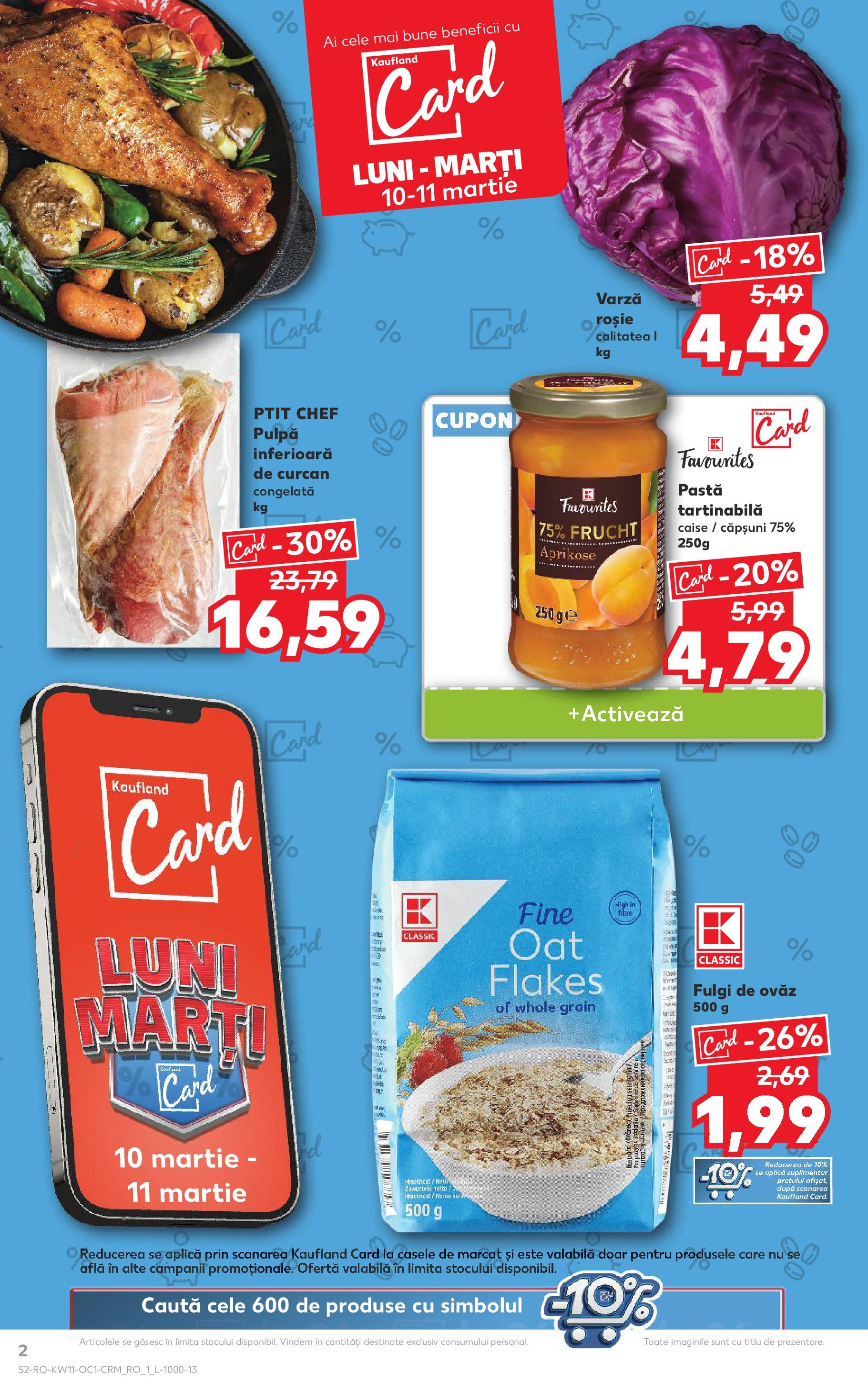 Catalog Kaufland 9 - 11 Martie 2025 | Pagina 2 | Produse: Varză, Fulgi