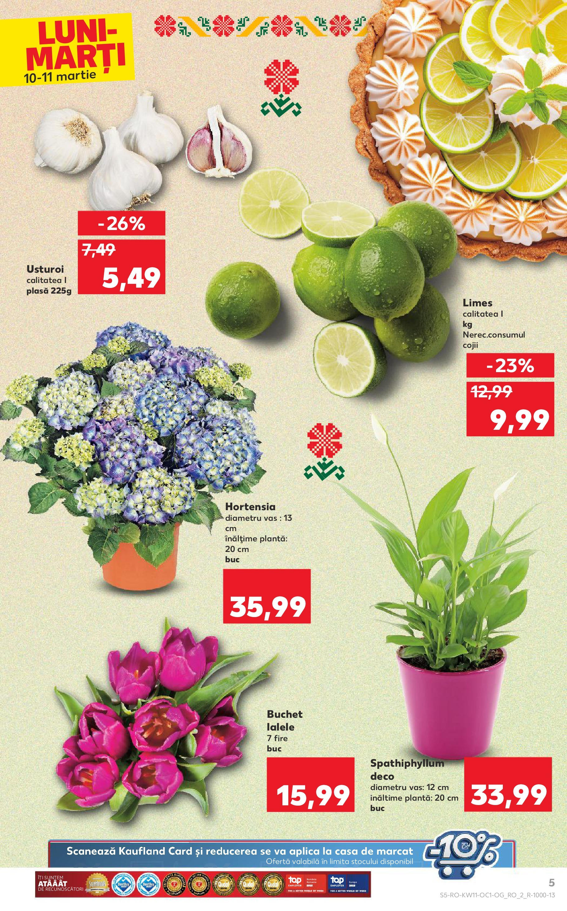 Catalog Kaufland 9 - 11 Martie 2025 | Pagina 5 | Produse: Usturoi
