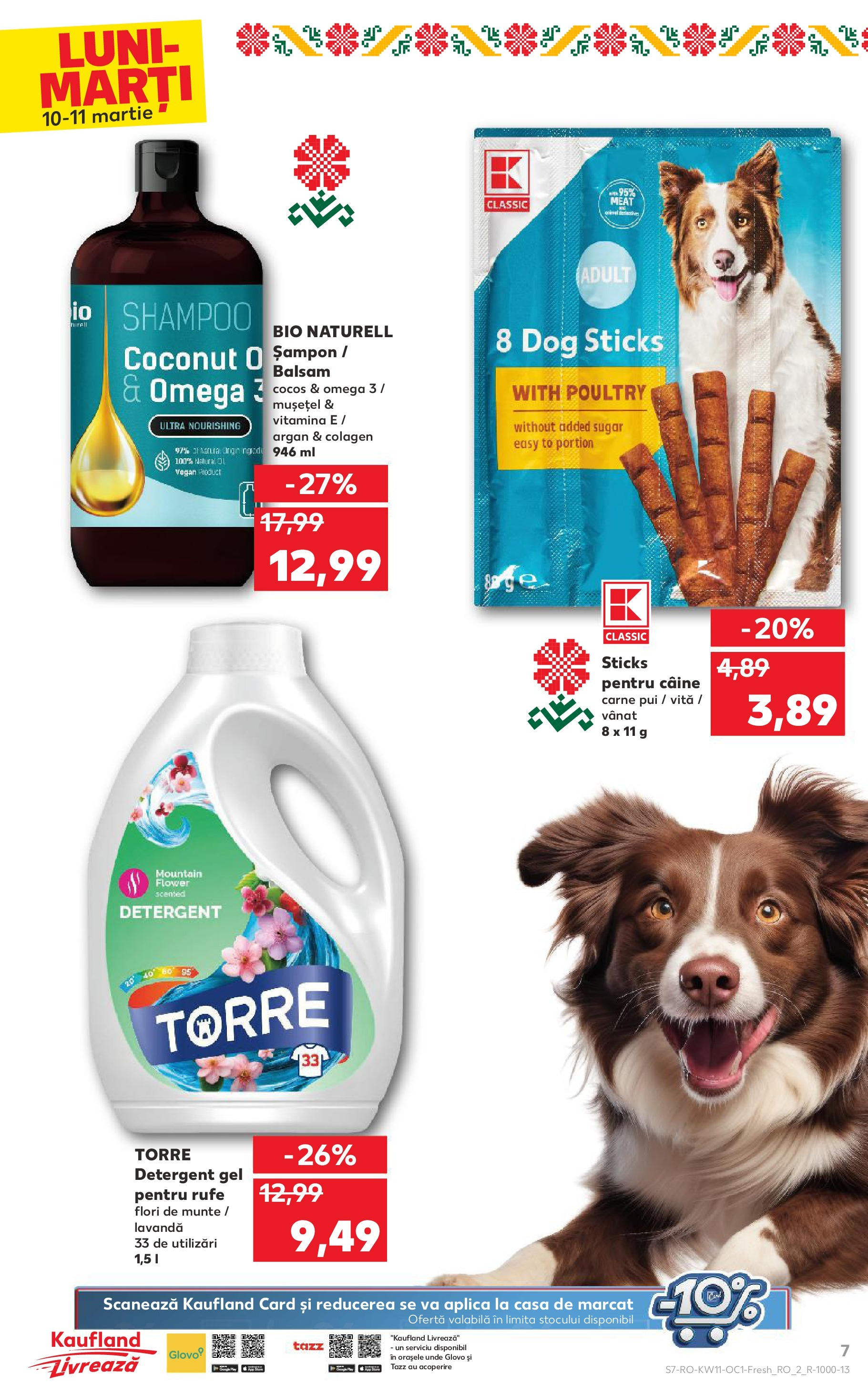 Catalog Kaufland 9 - 11 Martie 2025 | Pagina 7 | Produse: Şerit ödül, Șampon, Balsam, Detergent