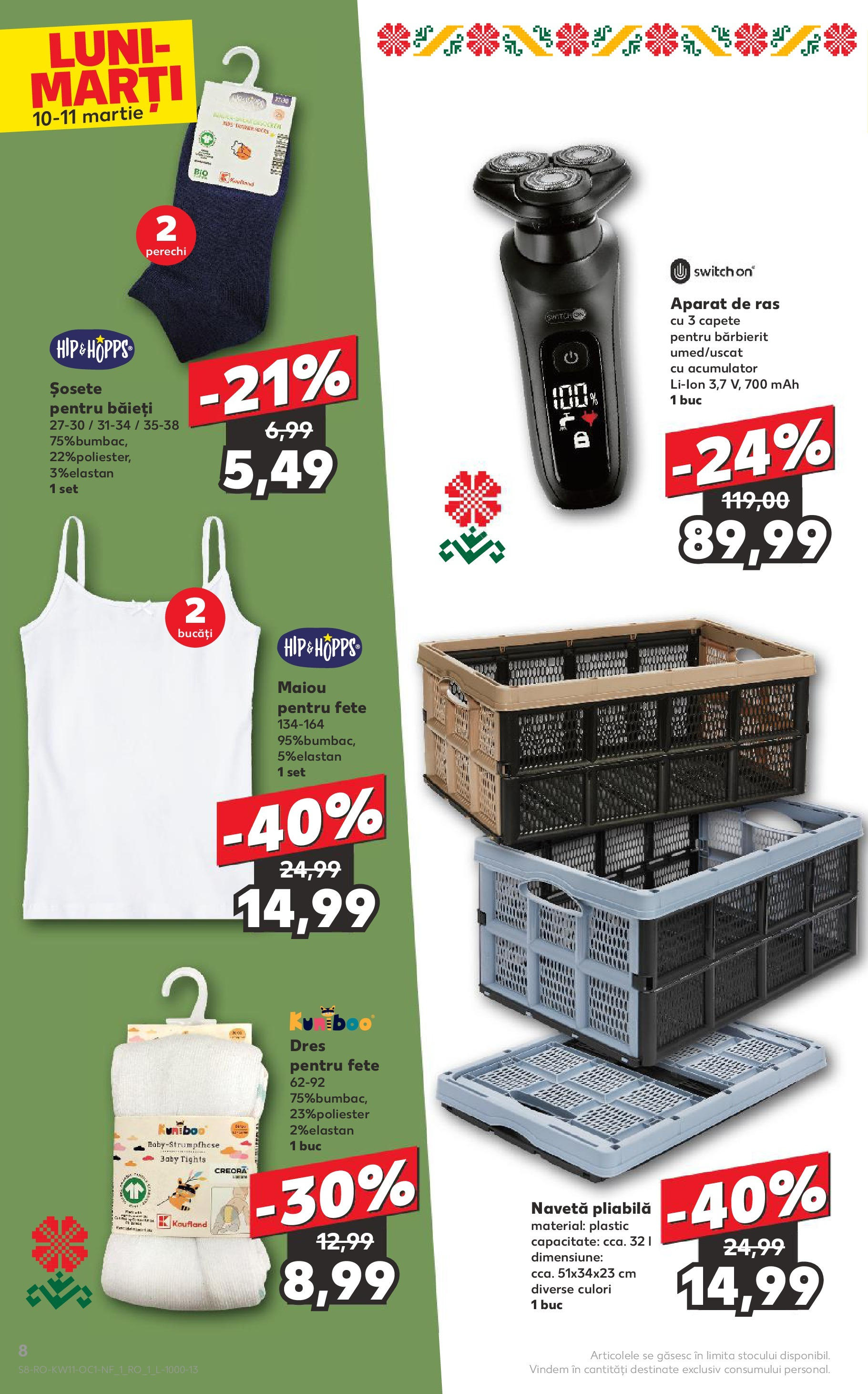 Catalog Kaufland 9 - 11 Martie 2025 | Pagina 8 | Produse: Aparat De Ras, Maiou