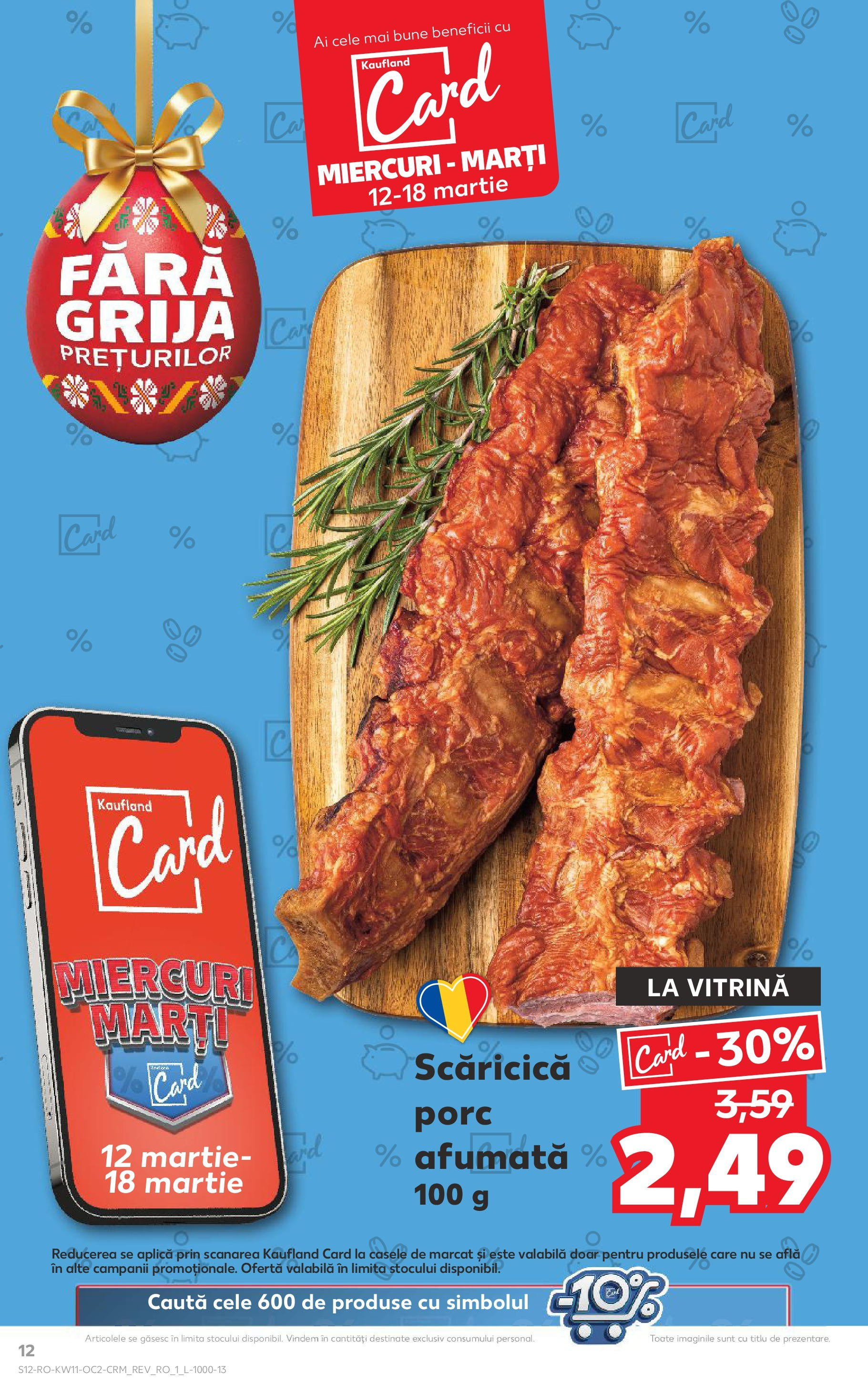 Catalog Kaufland 11 - 16 Martie 2025 | Pagina 12 | Produse: Vitrină