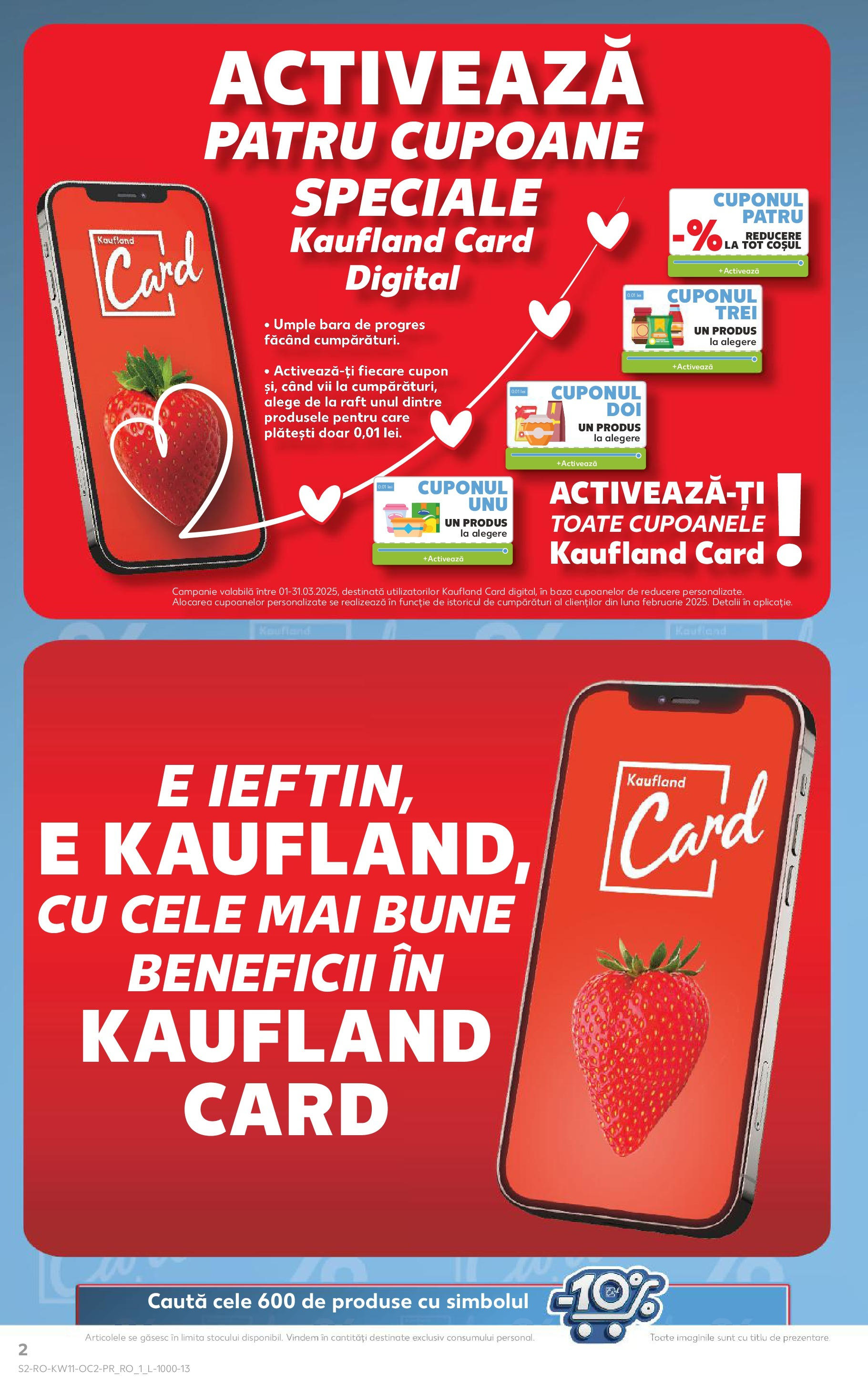 Catalog Kaufland 11 - 16 Martie 2025 | Pagina 2 | Produse: Raft