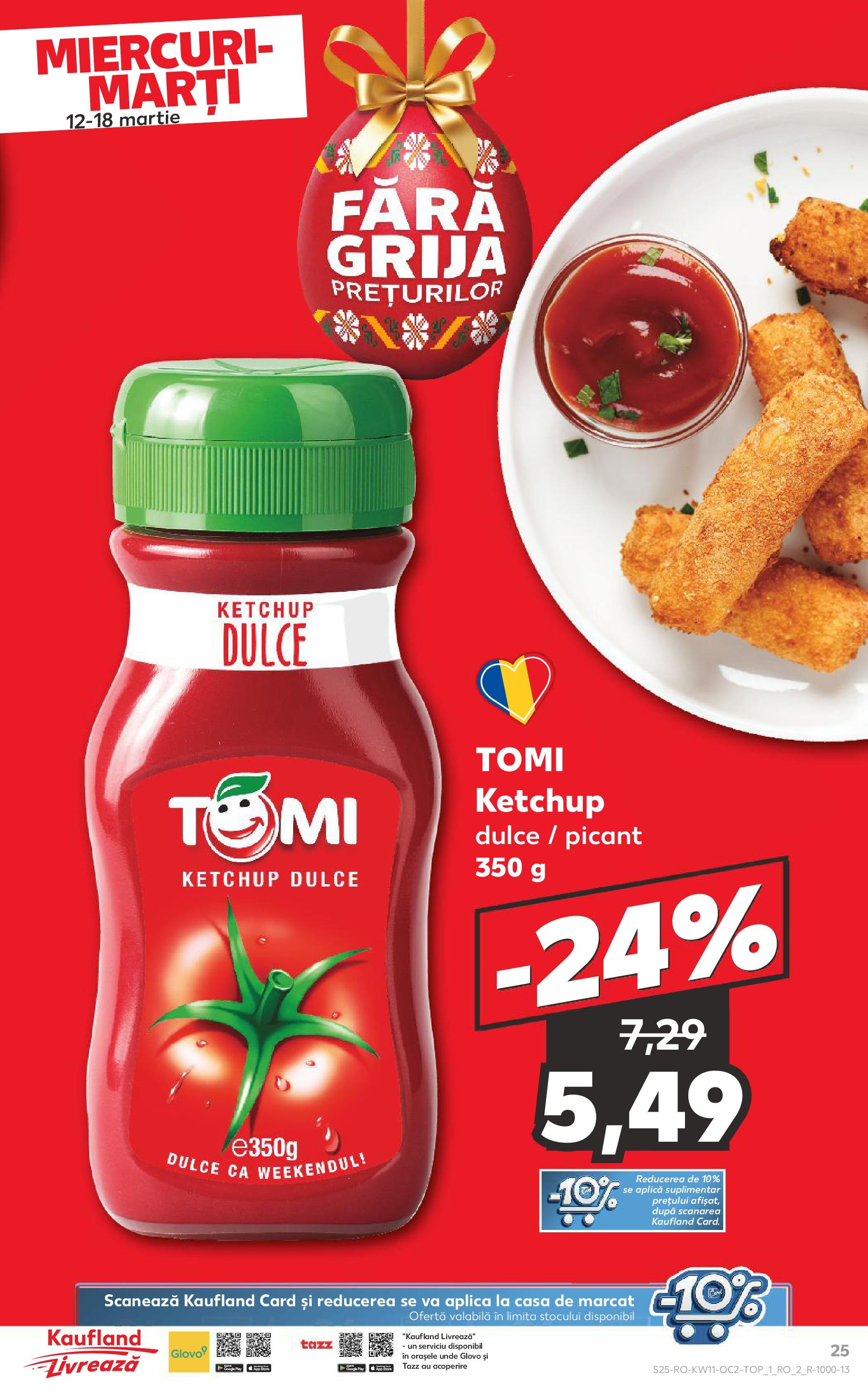 Catalog Kaufland 11 - 16 Martie 2025 | Pagina 25 | Produse: Ketchup