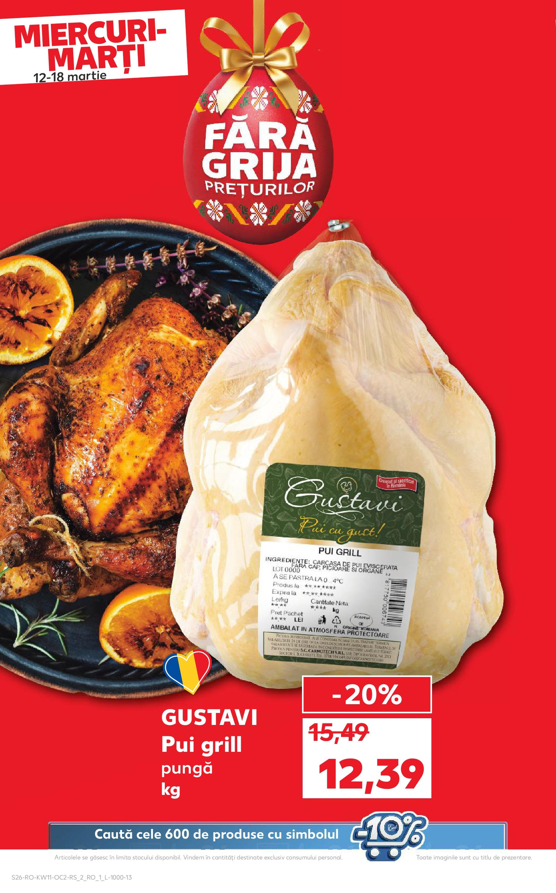 Catalog Kaufland 11 - 16 Martie 2025 | Pagina 26 | Produse: Pungă, Grill