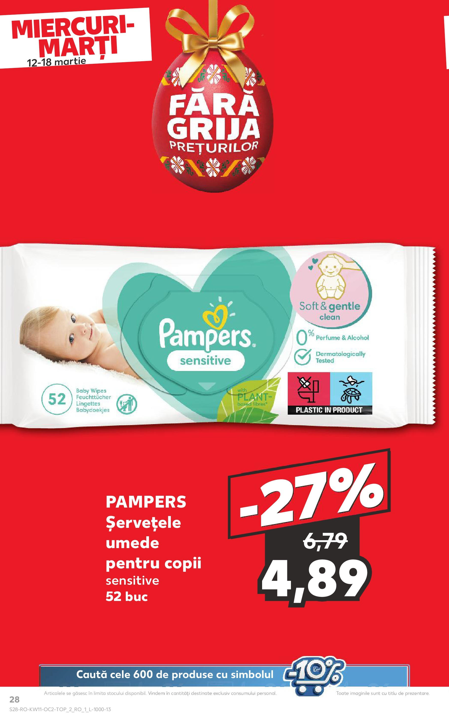 Catalog Kaufland 11 - 16 Martie 2025 | Pagina 28 | Produse: Pomelo, Șervețele umede