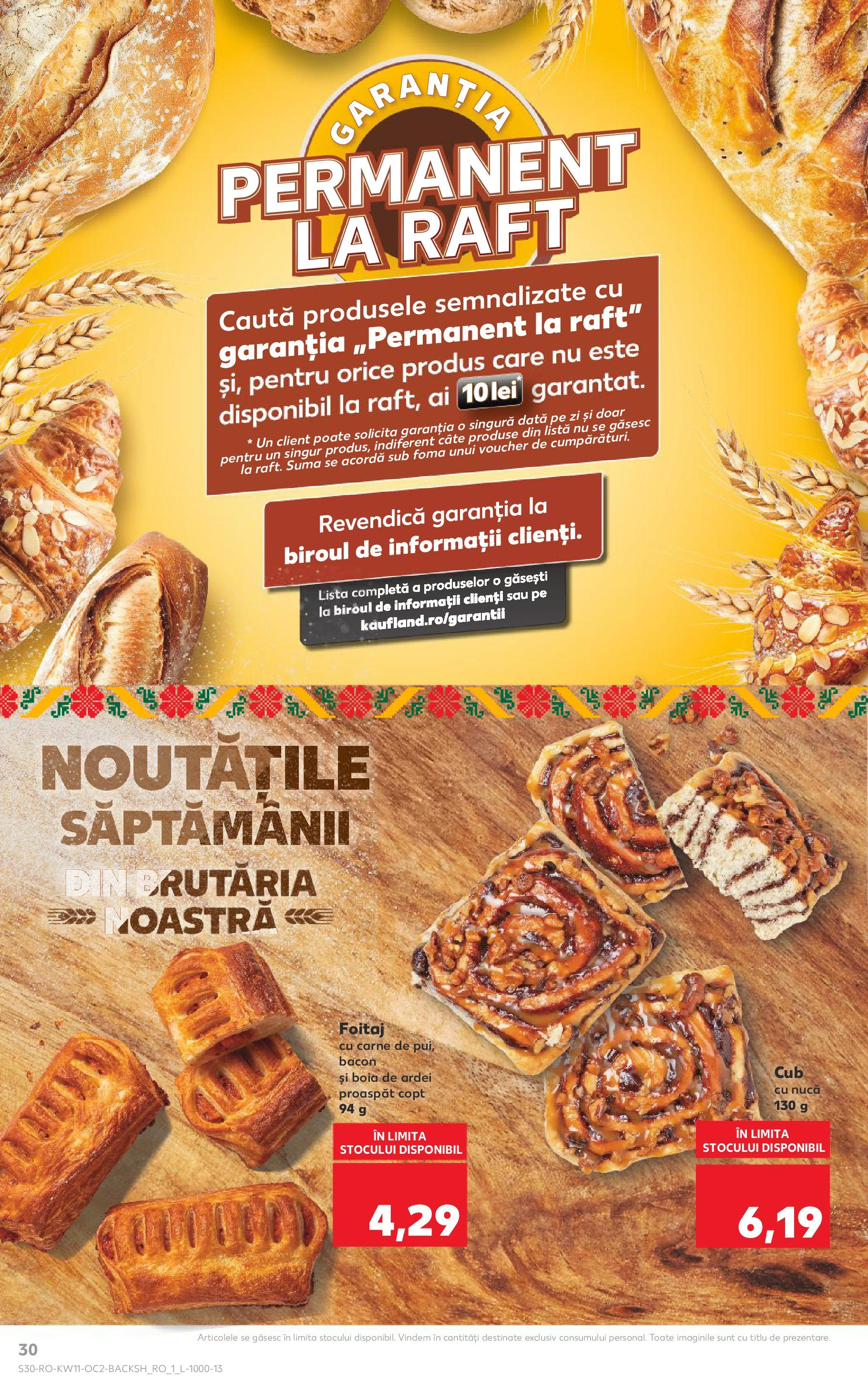 Catalog Kaufland 11 - 16 Martie 2025 | Pagina 30 | Produse: Raft, Ardei, Bacon