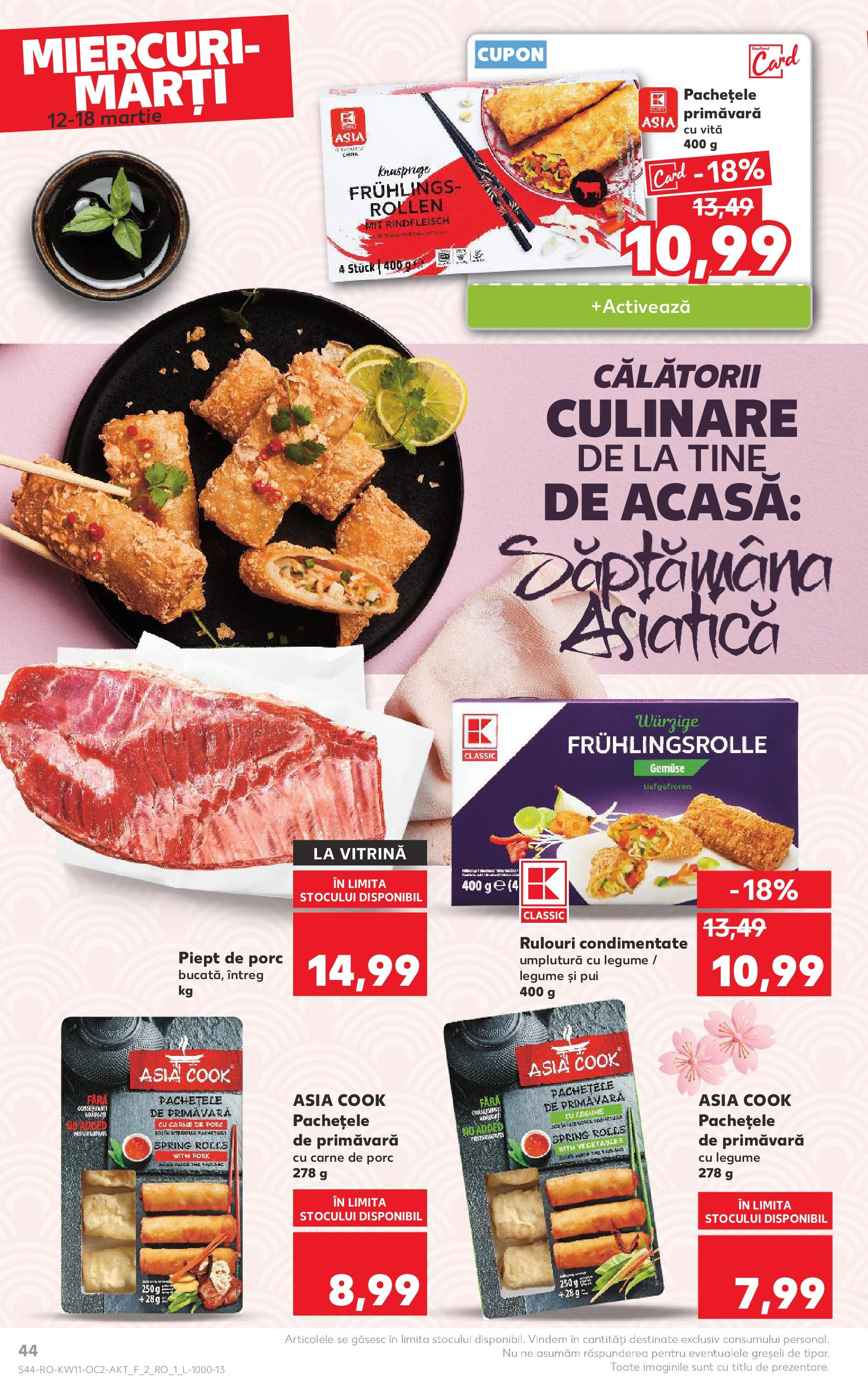 Catalog Kaufland 11 - 16 Martie 2025 | Pagina 44 | Produse: Vitrină, Legume
