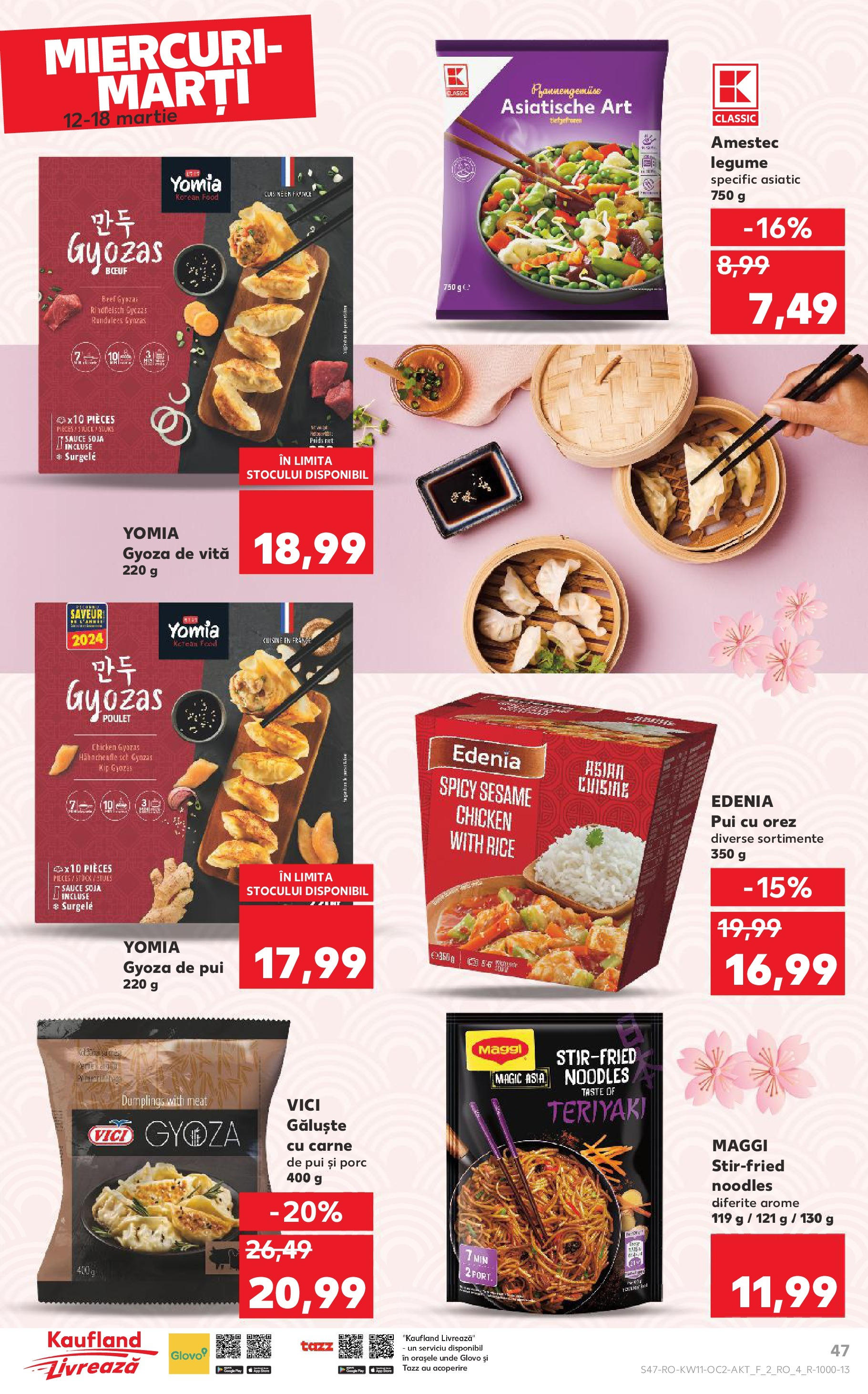 Catalog Kaufland 11 - 16 Martie 2025 | Pagina 47 | Produse: Orez, Noodles, Legume