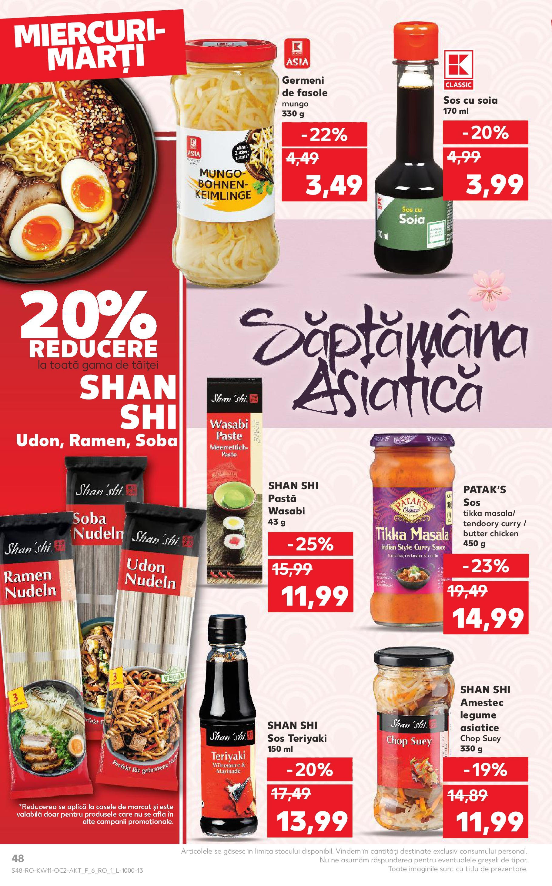 Catalog Kaufland 11 - 16 Martie 2025 | Pagina 48 | Produse: Delgeç, Sobă, Paste, Sos