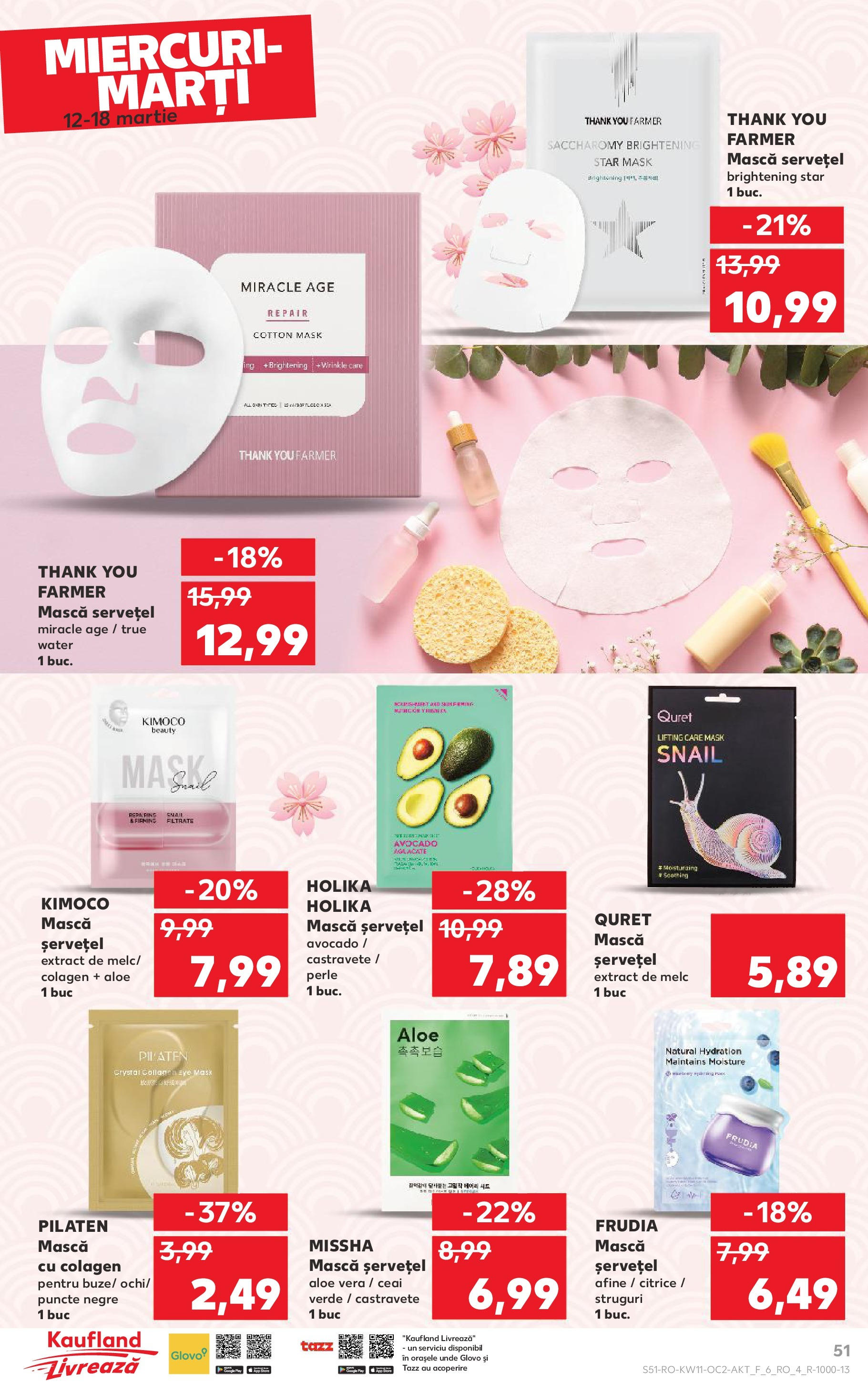 Catalog Kaufland 11 - 16 Martie 2025 | Pagina 51 | Produse: Aloe vera, Akrilik boya, Avocado