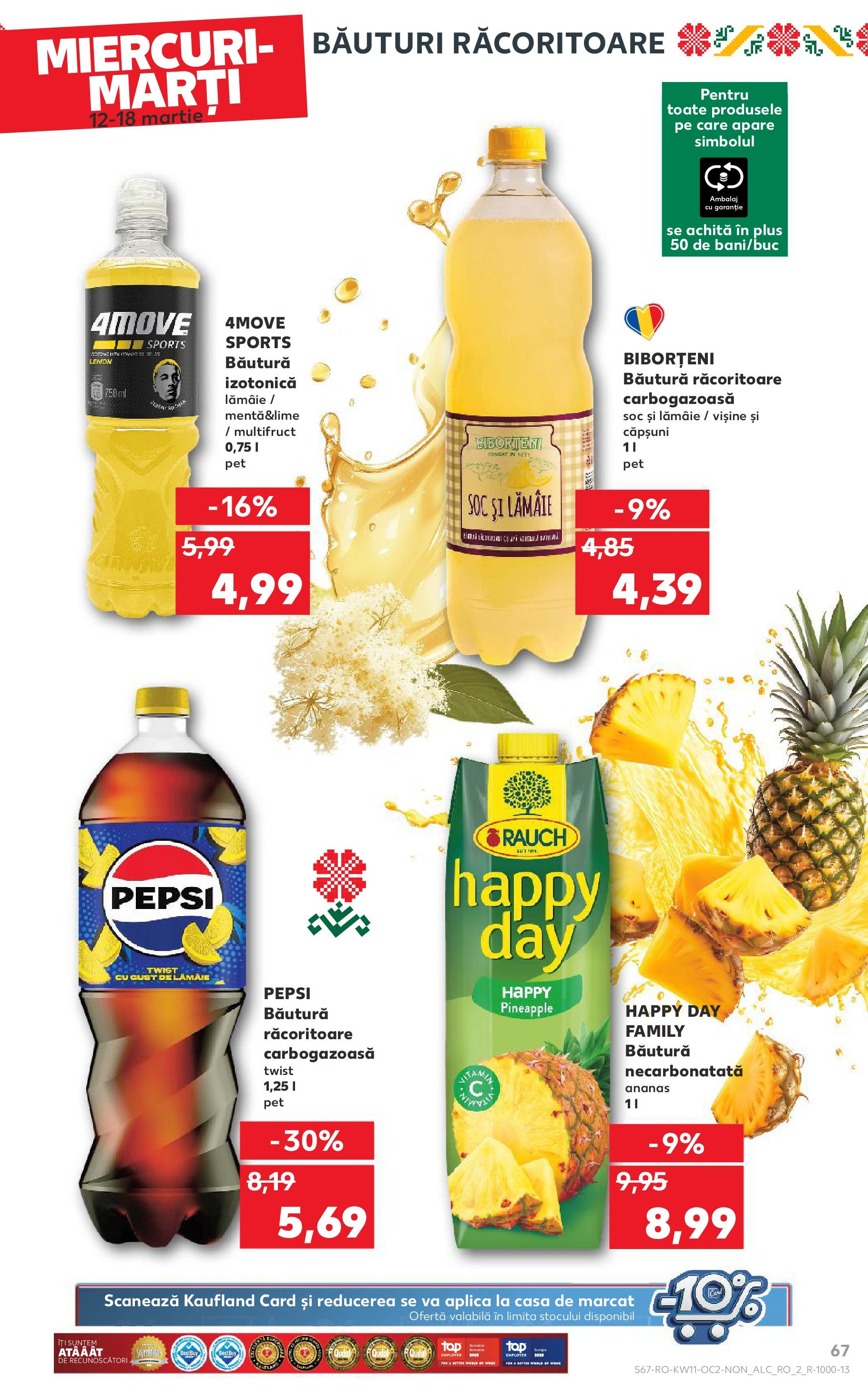 Catalog Kaufland 11 - 16 Martie 2025 | Pagina 67 | Produse: Ananas, Căpșuni