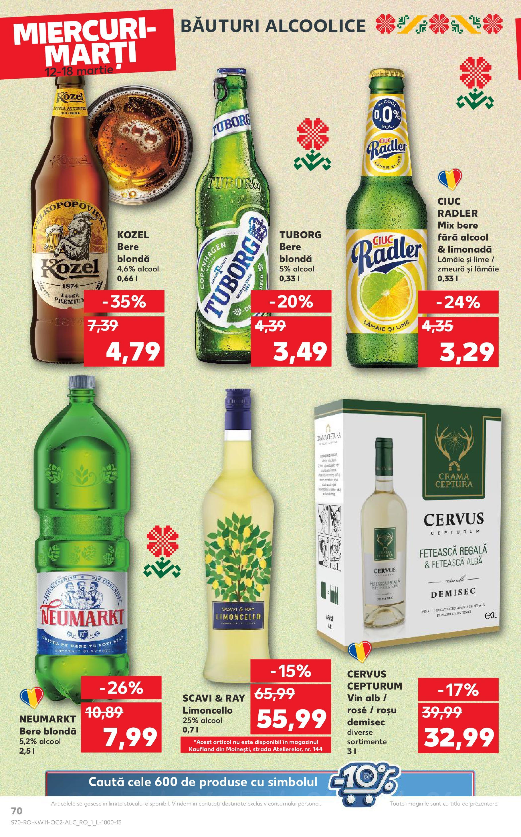 Catalog Kaufland 11 - 16 Martie 2025 | Pagina 70 | Produse: Lime, Zmeură, Bere, Lămâie