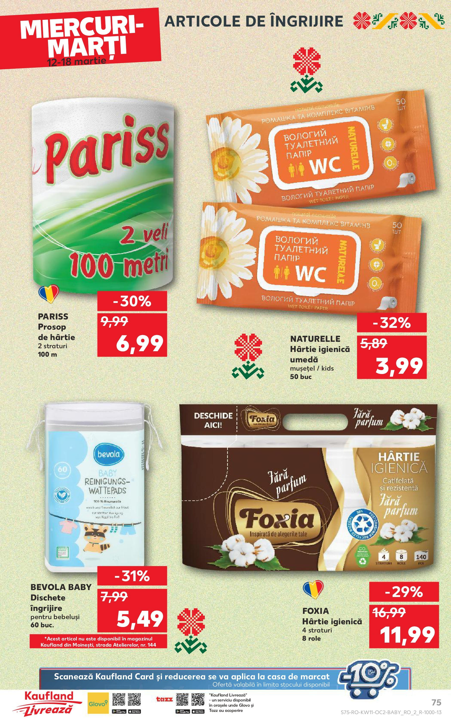Catalog Kaufland 11 - 16 Martie 2025 | Pagina 75 | Produse: Role, Parfum