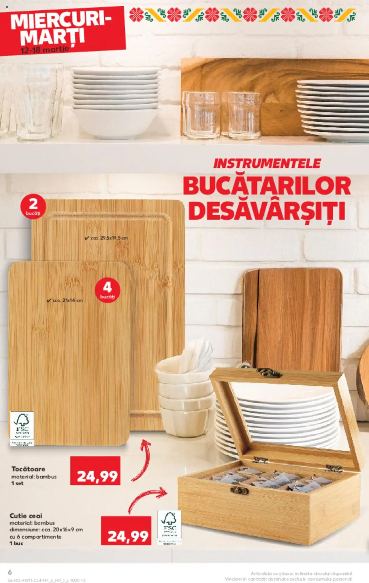 Catalog Kaufland 12 - 18 Martie 2025 | Pagina 6 | Produse: Cutie, Su sebili, Ceai