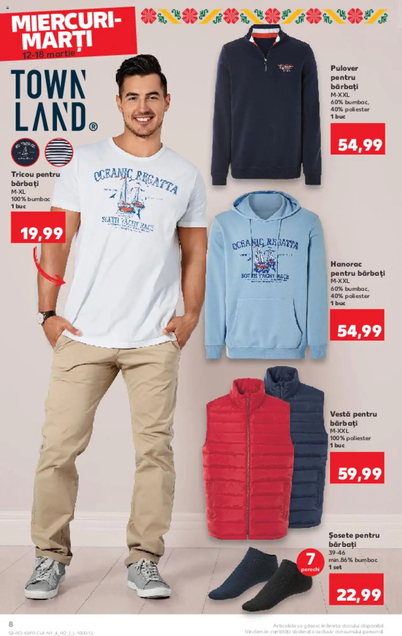 Catalog Kaufland 12 - 18 Martie 2025 | Pagina 8 | Produse: Pulover, Vestă, Șosete, Keşe