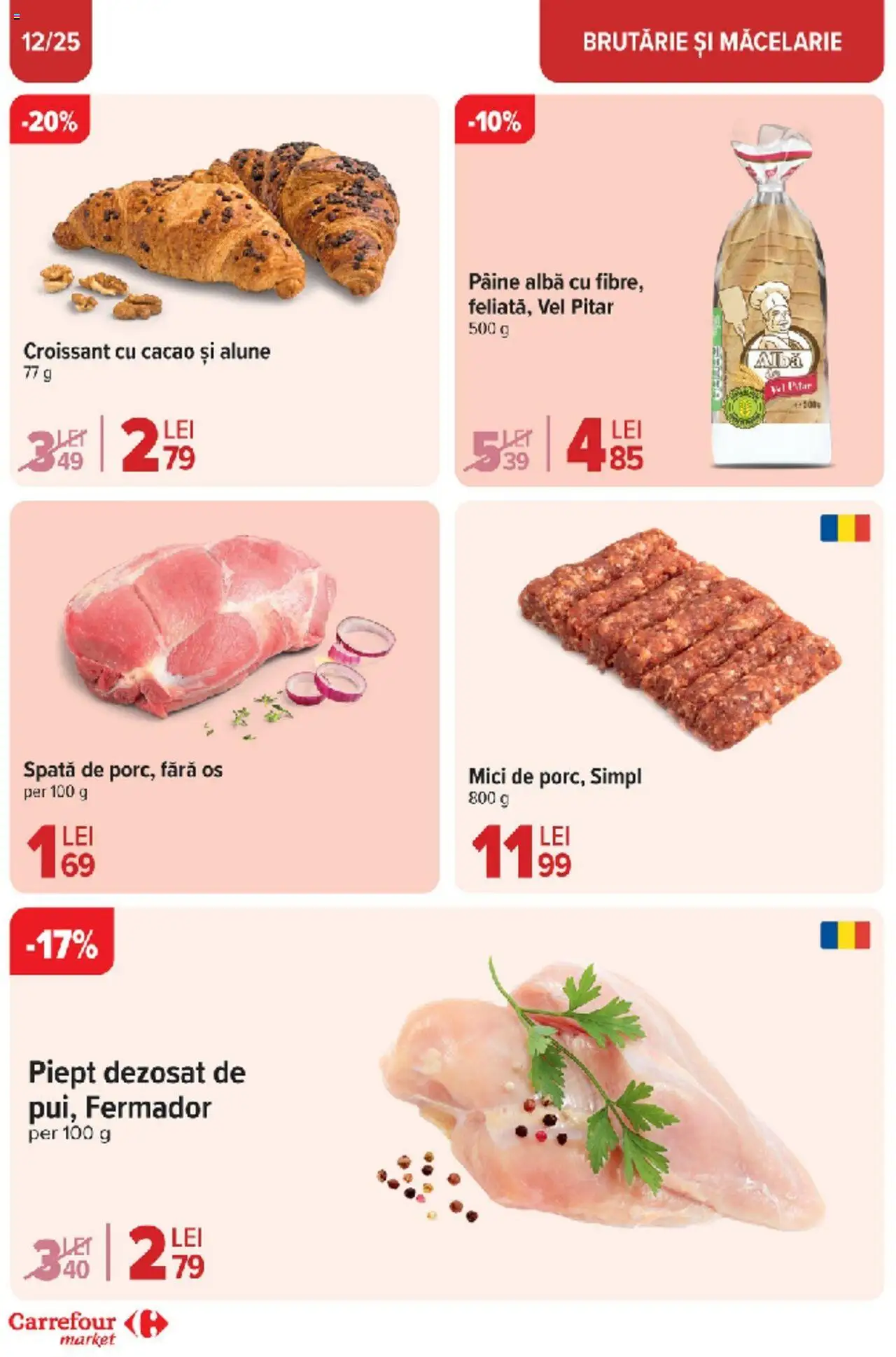 Catalog Carrefour 10 - 18 Martie 2025 | Pagina 11 | Produse: Mici, Alune, Pâine, Cacao