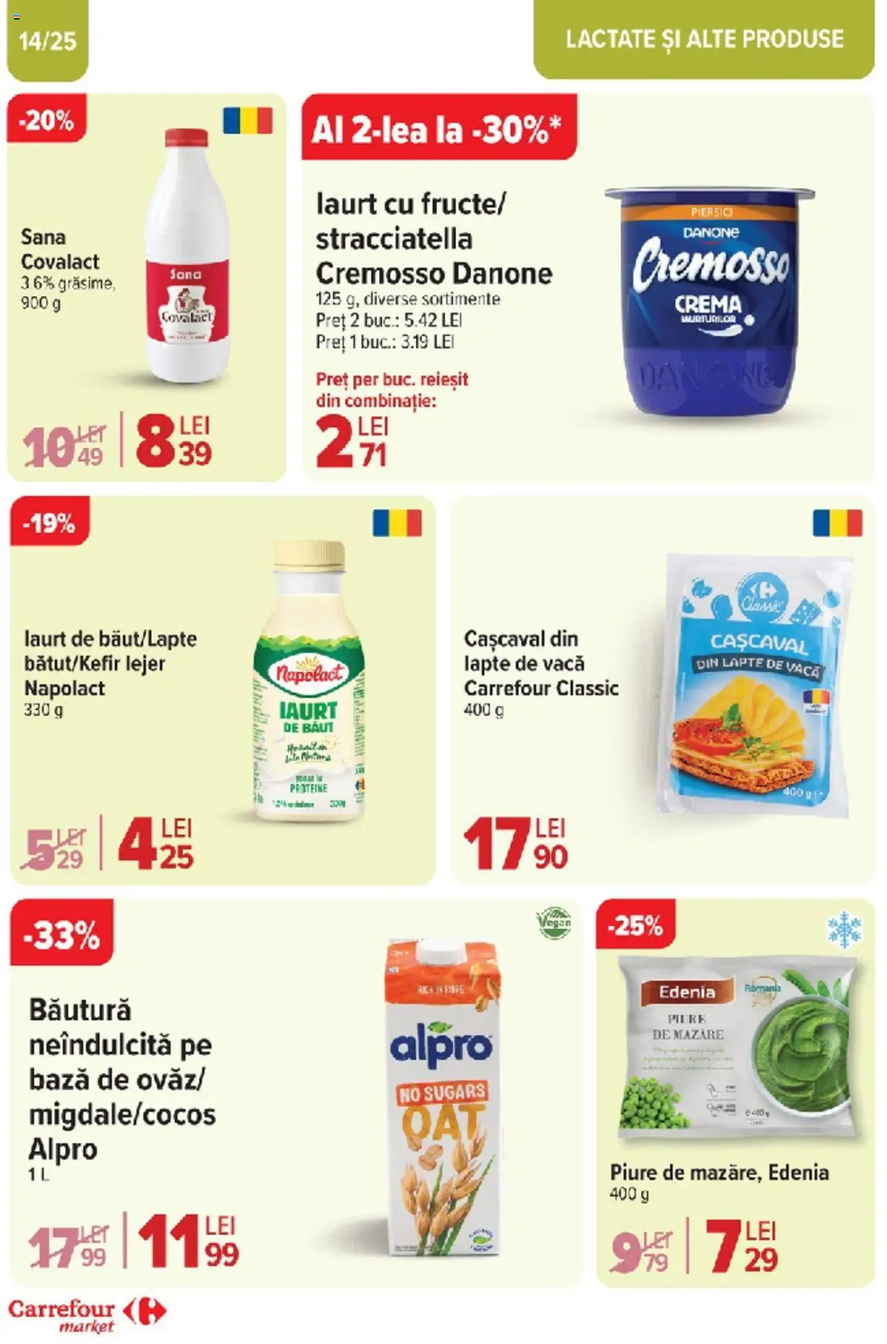 Catalog Carrefour 10 - 18 Martie 2025 | Pagina 13 | Produse: Masaüstü kılıfı, Cașcaval, Iaurt, Cremă