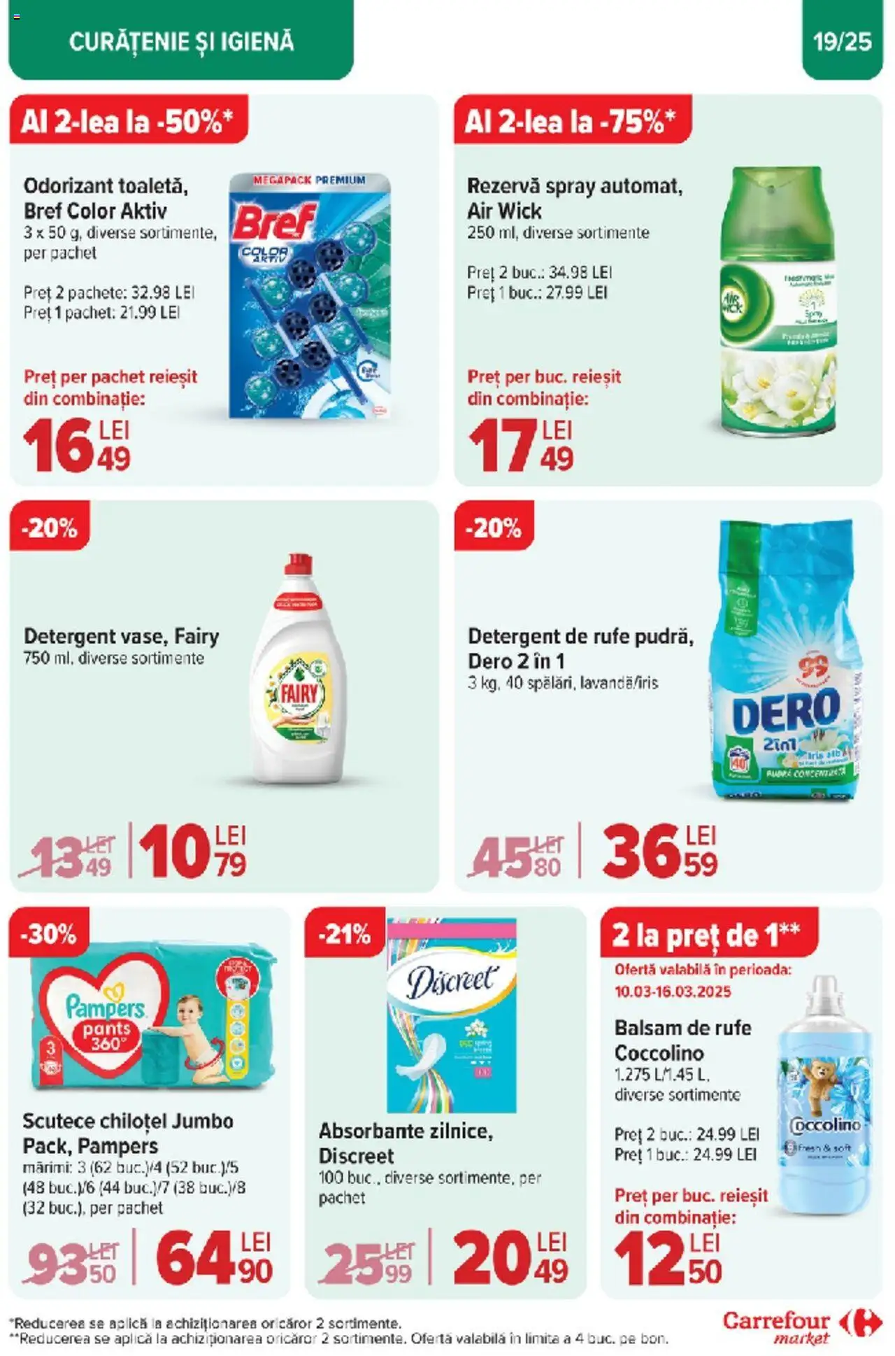 Catalog Carrefour 10 - 18 Martie 2025 | Pagina 18 | Produse: Balsam, Detergent, Balsam de rufe, Scutece