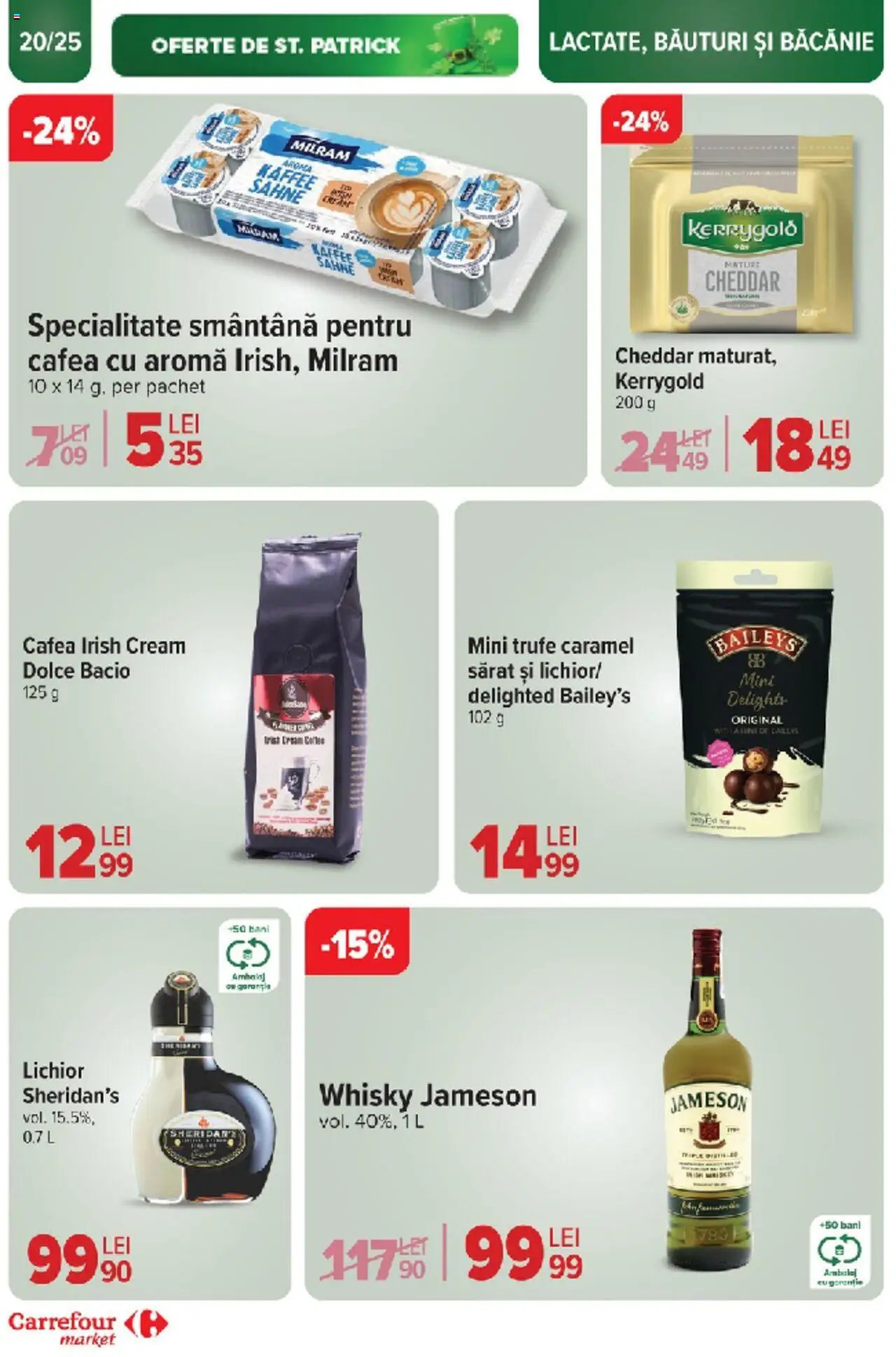 Catalog Carrefour 10 - 18 Martie 2025 | Pagina 19 | Produse: Lichior, Cafea, Smântână