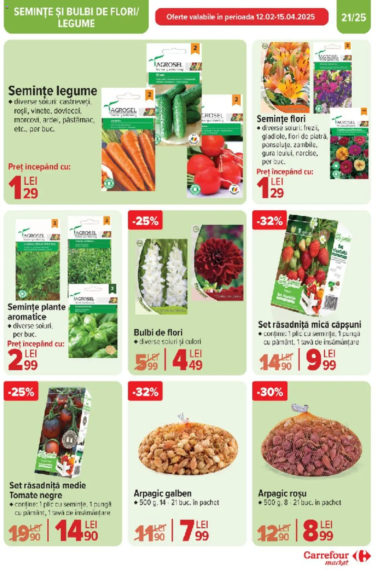Catalog Carrefour 10 - 18 Martie 2025 | Pagina 20 | Produse: Pungă, Căpșuni, Demirhindi, Legume
