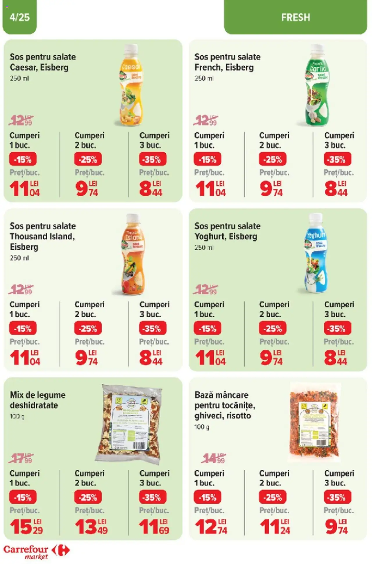 Catalog Carrefour 10 - 18 Martie 2025 | Pagina 3 | Produse: Legume, Sos