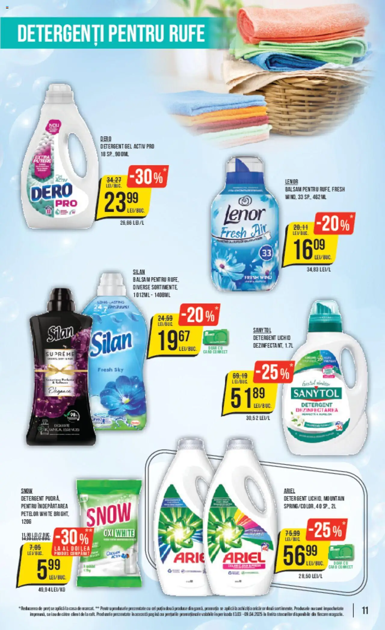 Catalog Mega Image 13 Martie - 9 Aprilie 2025 | Pagina 11 | Produse: Șort, Pudră, Balsam, Detergent