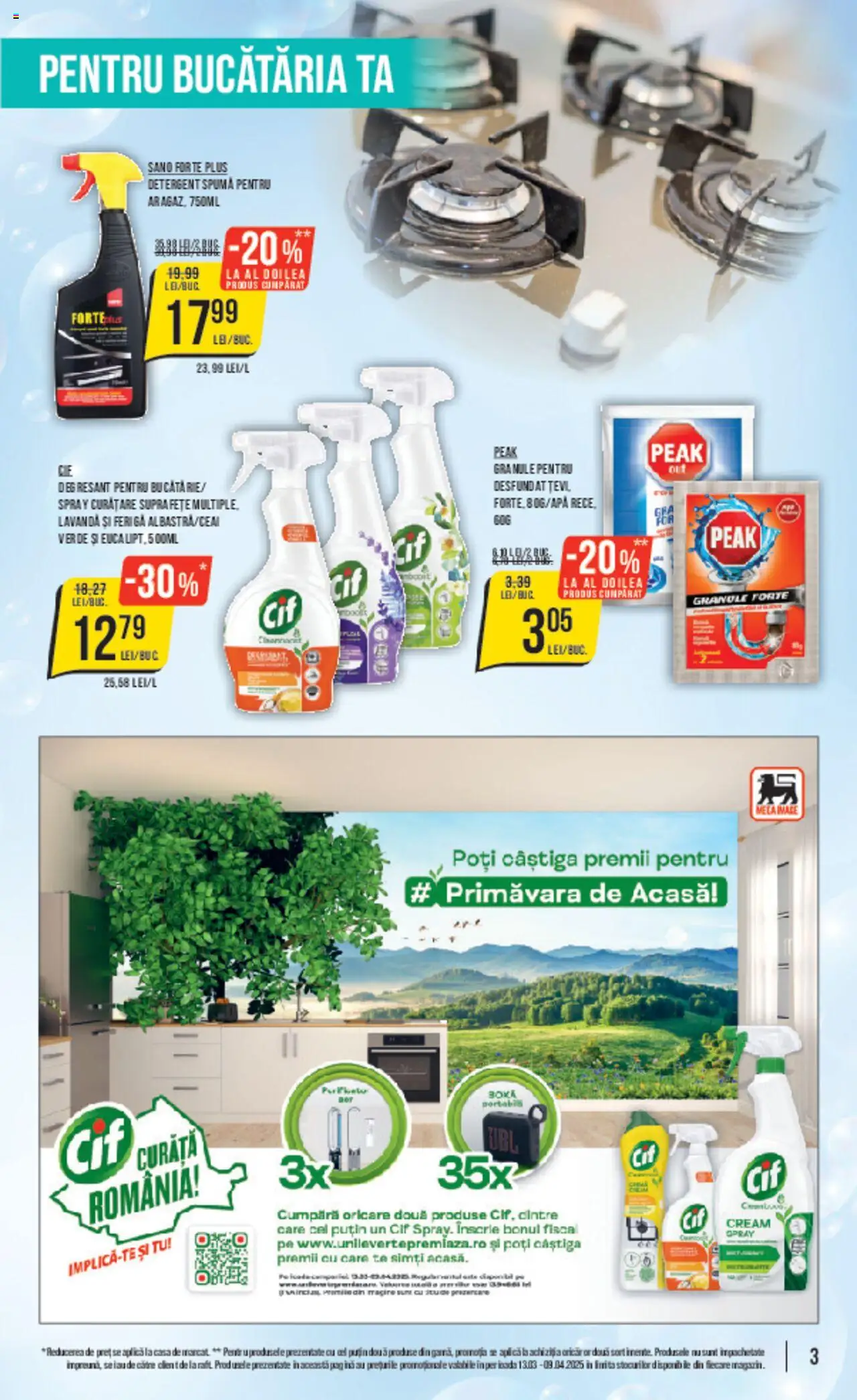 Catalog Mega Image 13 Martie - 9 Aprilie 2025 | Pagina 3 | Produse: Șort, Detergent