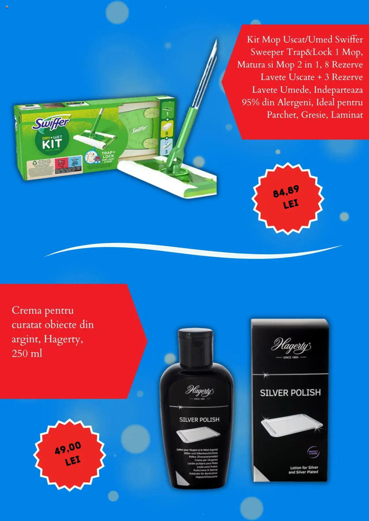 Catalog eMag 4 - 31 Martie 2025 | Pagina 7 | Produse: Mop, Mătură, Cremă, Lavete