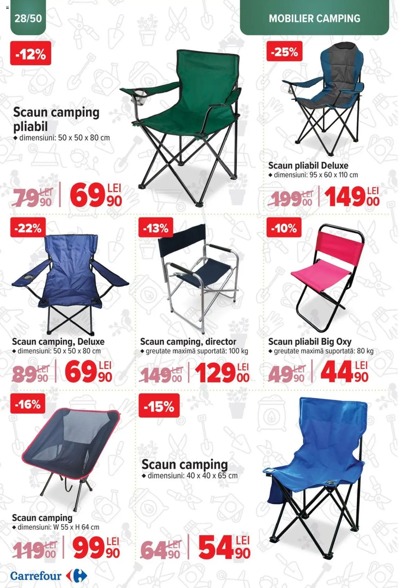 Catalog Carrefour 12 Martie - 6 Mai 2025 | Pagina 28 | Produse: Scaun