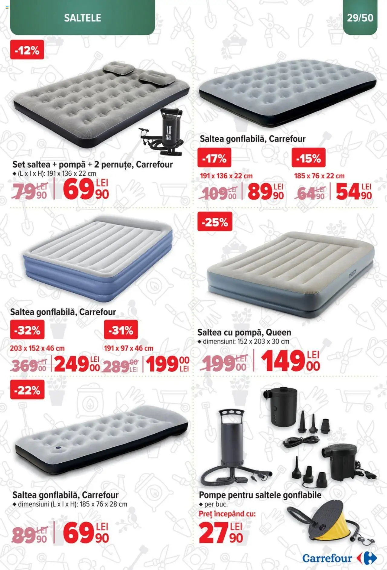 Catalog Carrefour 12 Martie - 6 Mai 2025 | Pagina 29 | Produse: Saltea