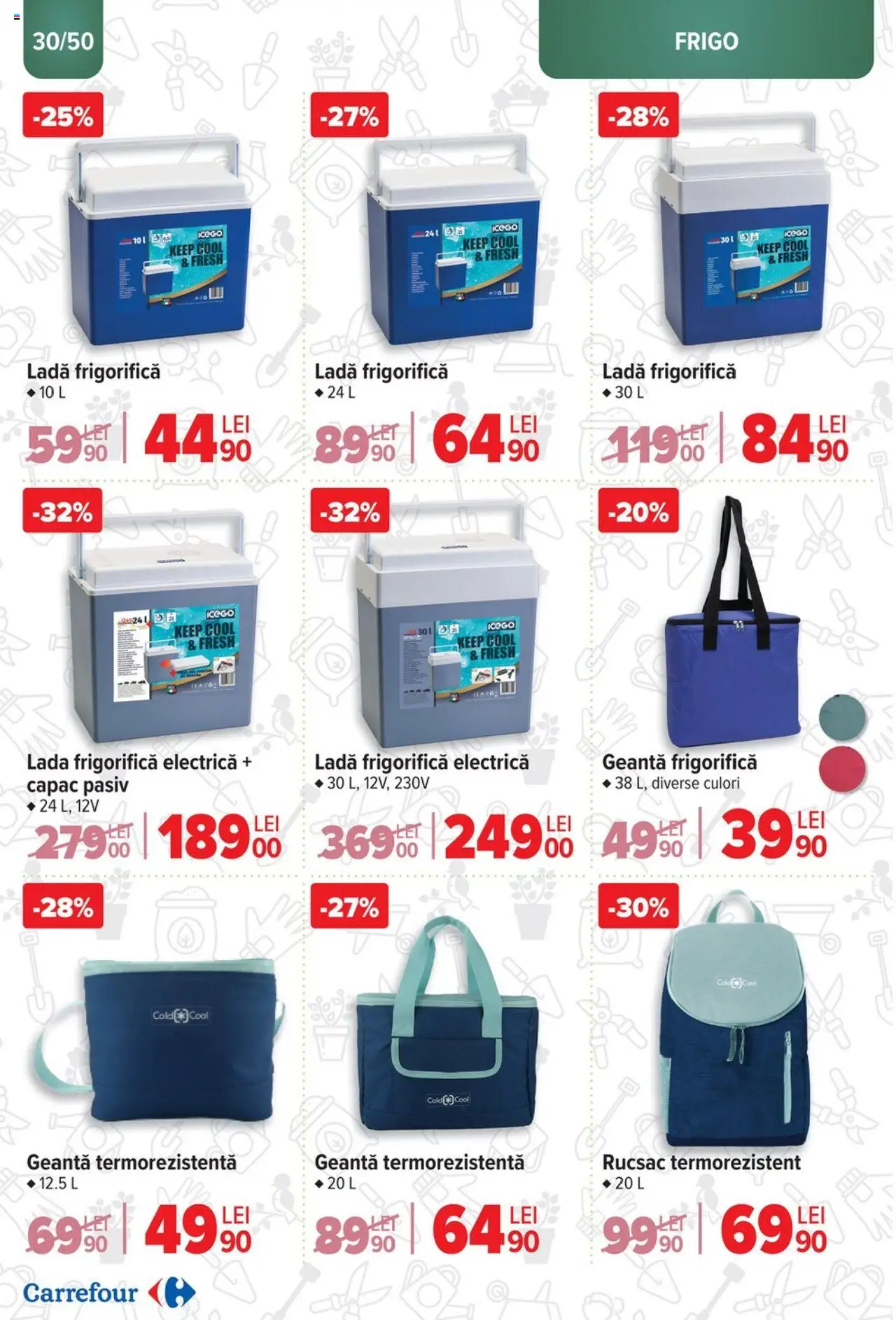 Catalog Carrefour 12 Martie - 6 Mai 2025 | Pagina 30 | Produse: Geantă, Geantă termorezistentă, Ladă frigorifică, Rucsac