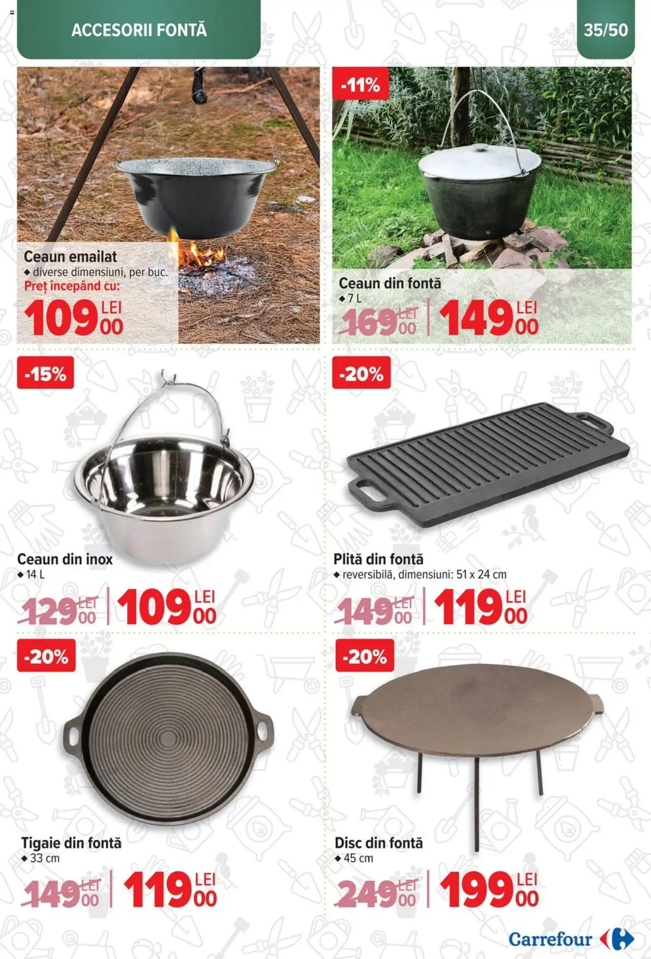 Catalog Carrefour 12 Martie - 6 Mai 2025 | Pagina 35 | Produse: Disc, Plită, Tigaie