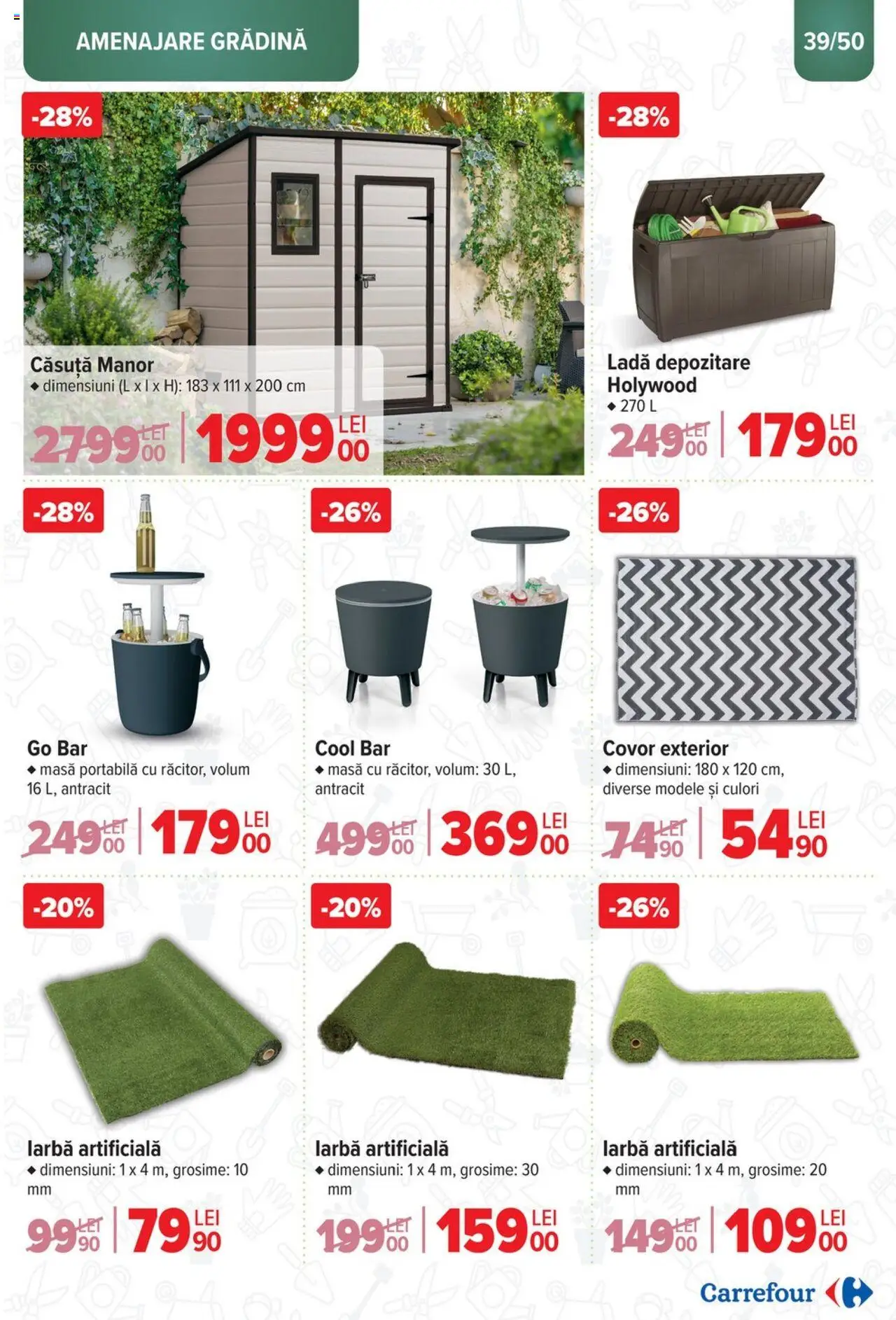 Catalog Carrefour 12 Martie - 6 Mai 2025 | Pagina 39 | Produse: Masă, Covor
