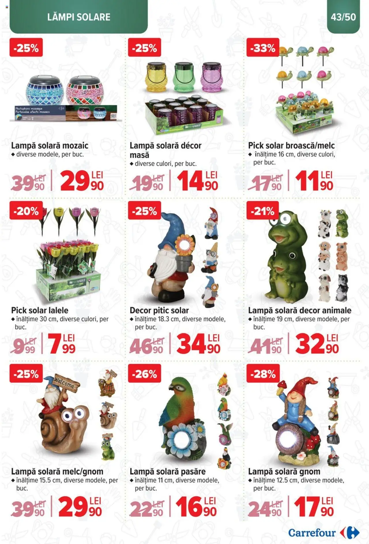 Catalog Carrefour 12 Martie - 6 Mai 2025 | Pagina 43 | Produse: Masă, Lampă