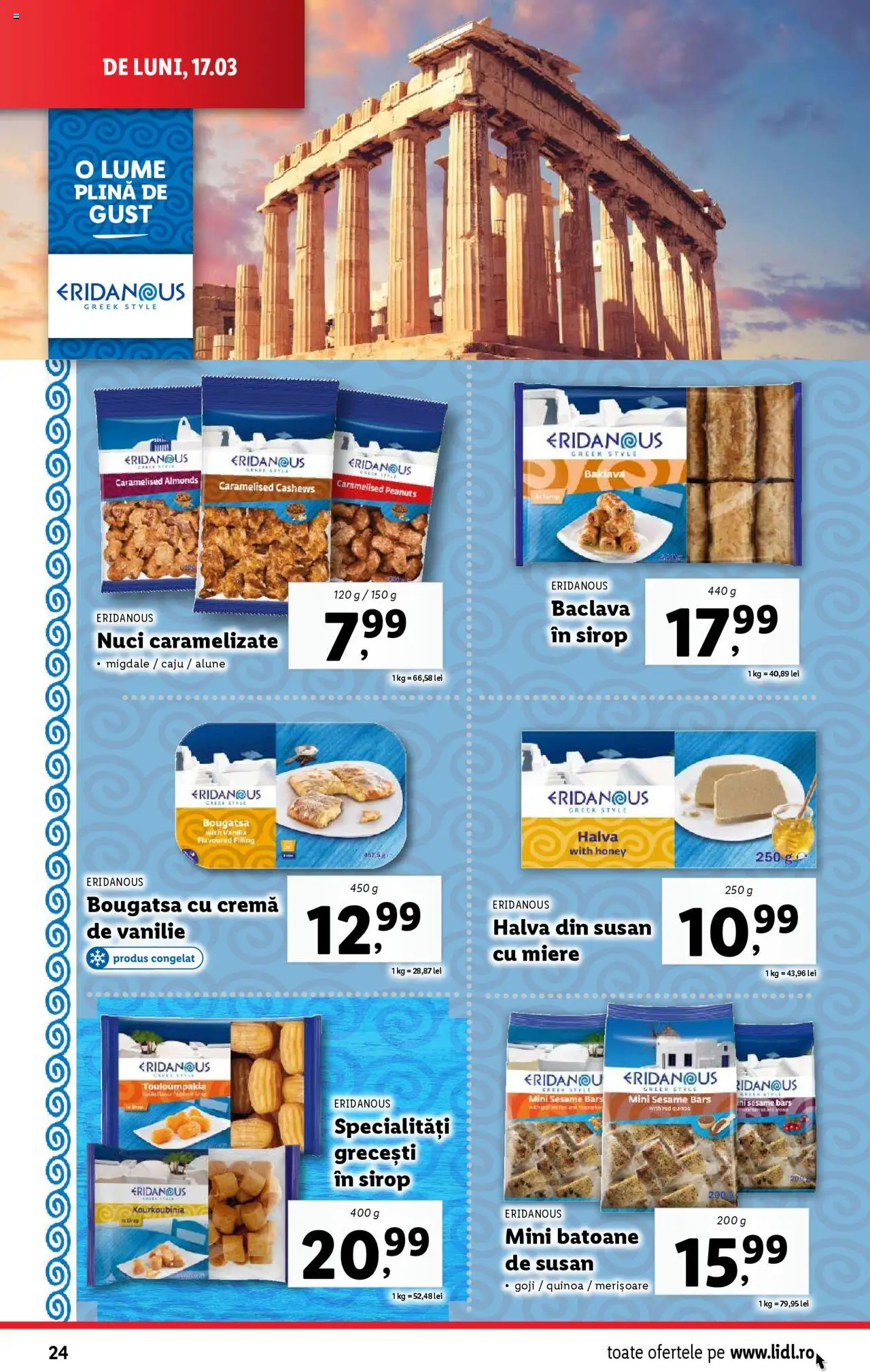 Catalog LIDL 17 - 23 Martie 2025 | Pagina 24 | Produse: Alune, Cremă, Caju, Nuci