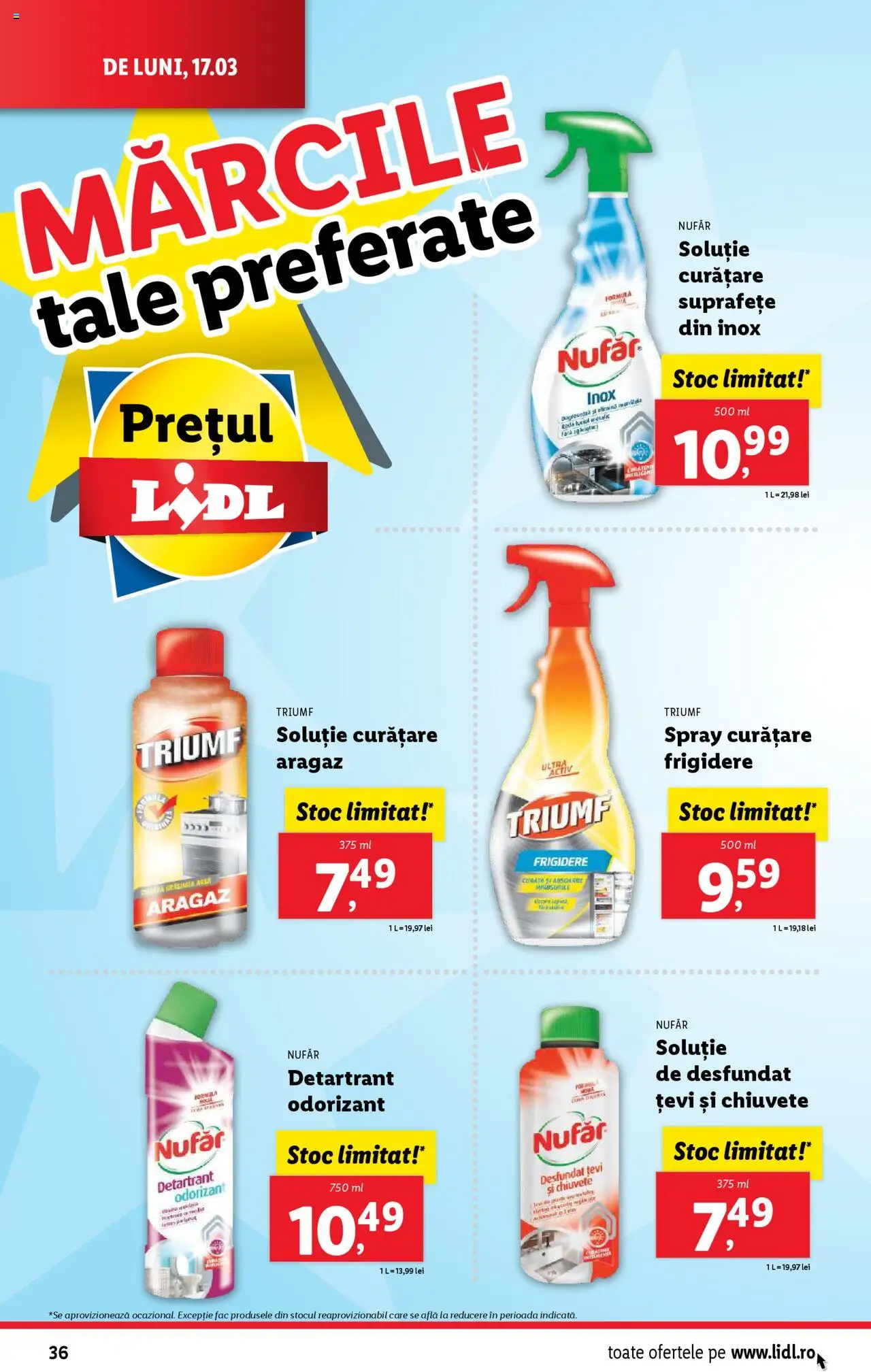 Catalog LIDL 17 - 23 Martie 2025 | Pagina 36 | Produse: Aragaz