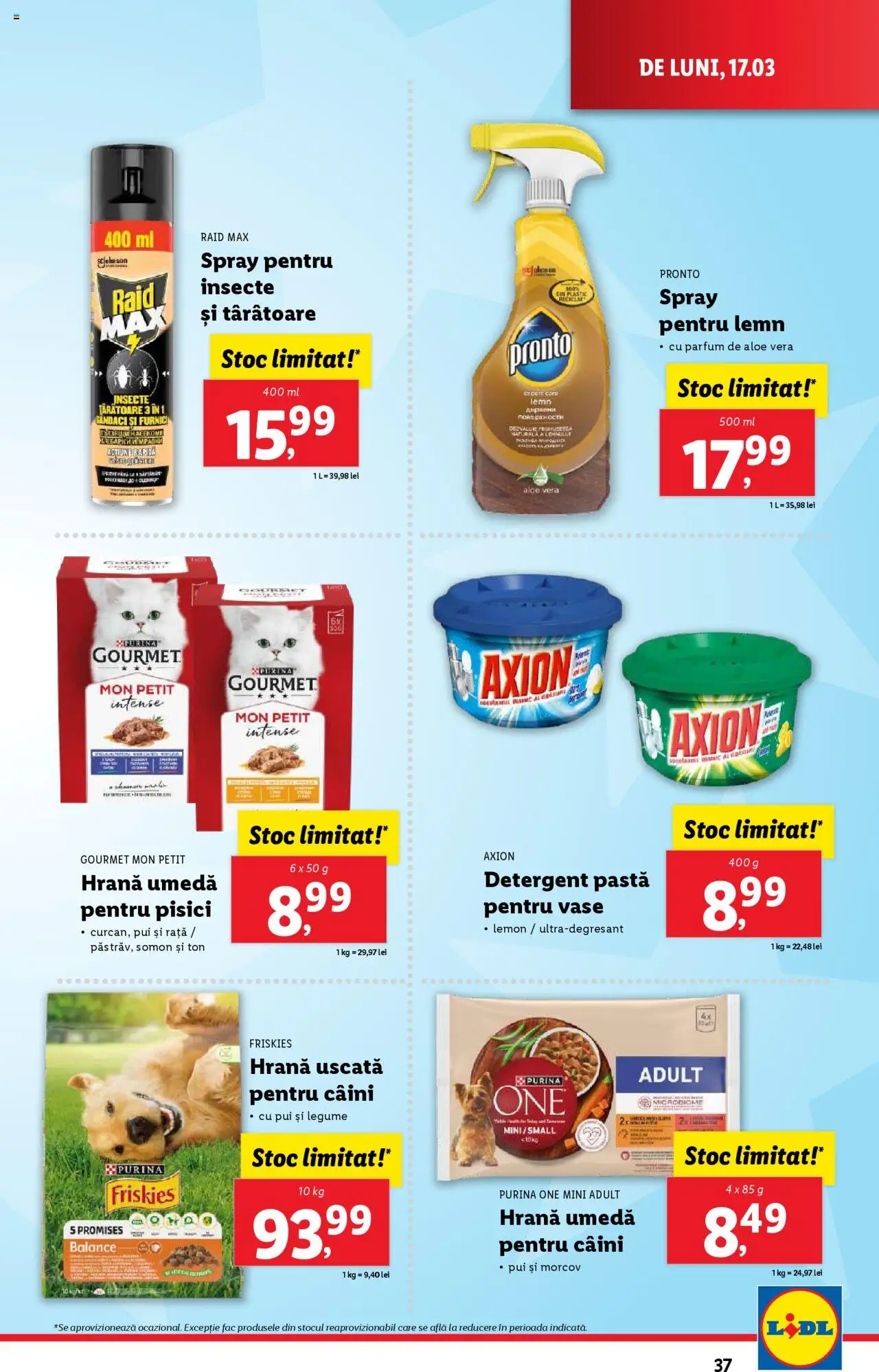 Catalog LIDL 17 - 23 Martie 2025 | Pagina 37 | Produse: Aloe vera, Parfum, Rață, Detergent